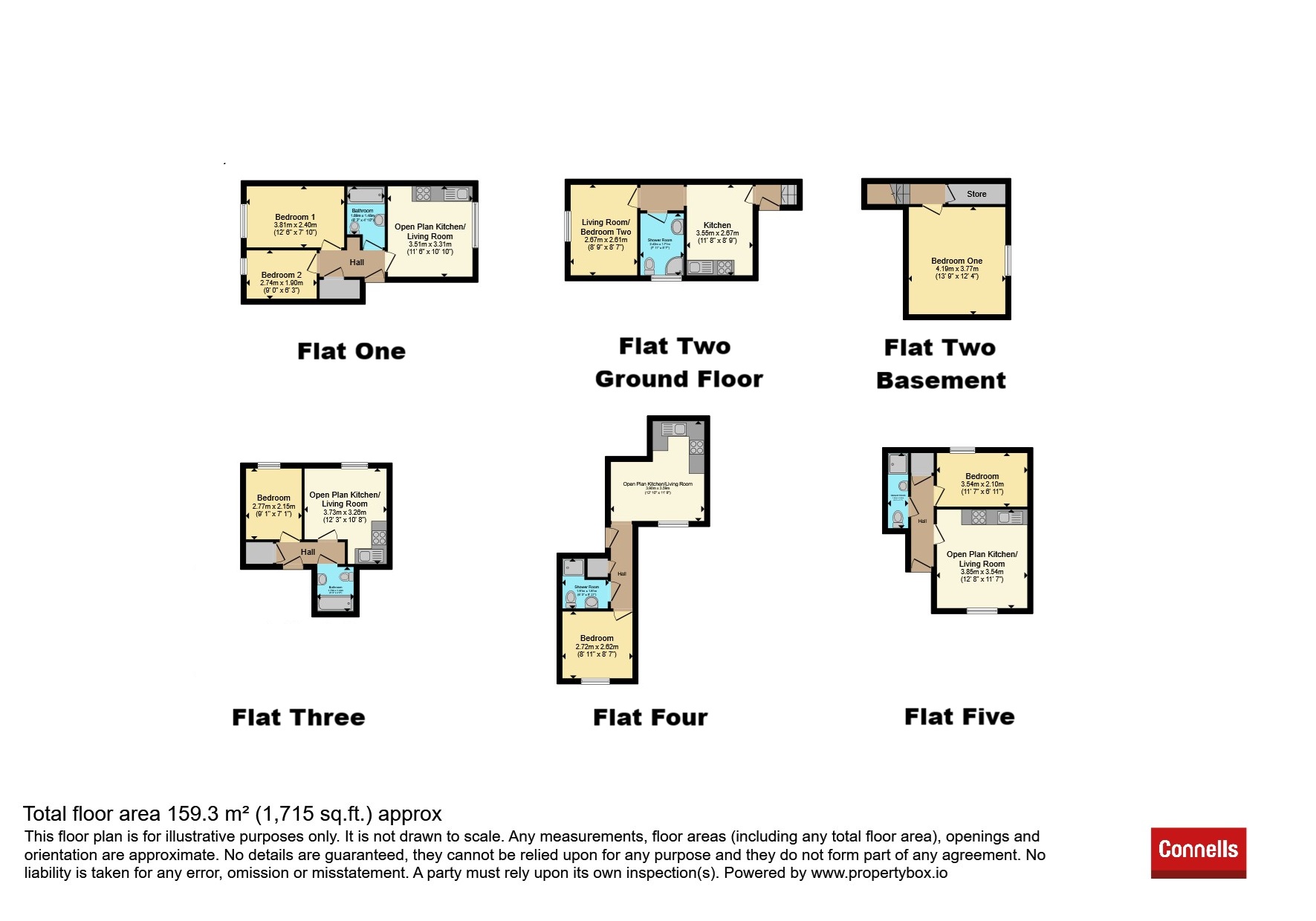 21, St. Pauls Road, Northampton floorplan