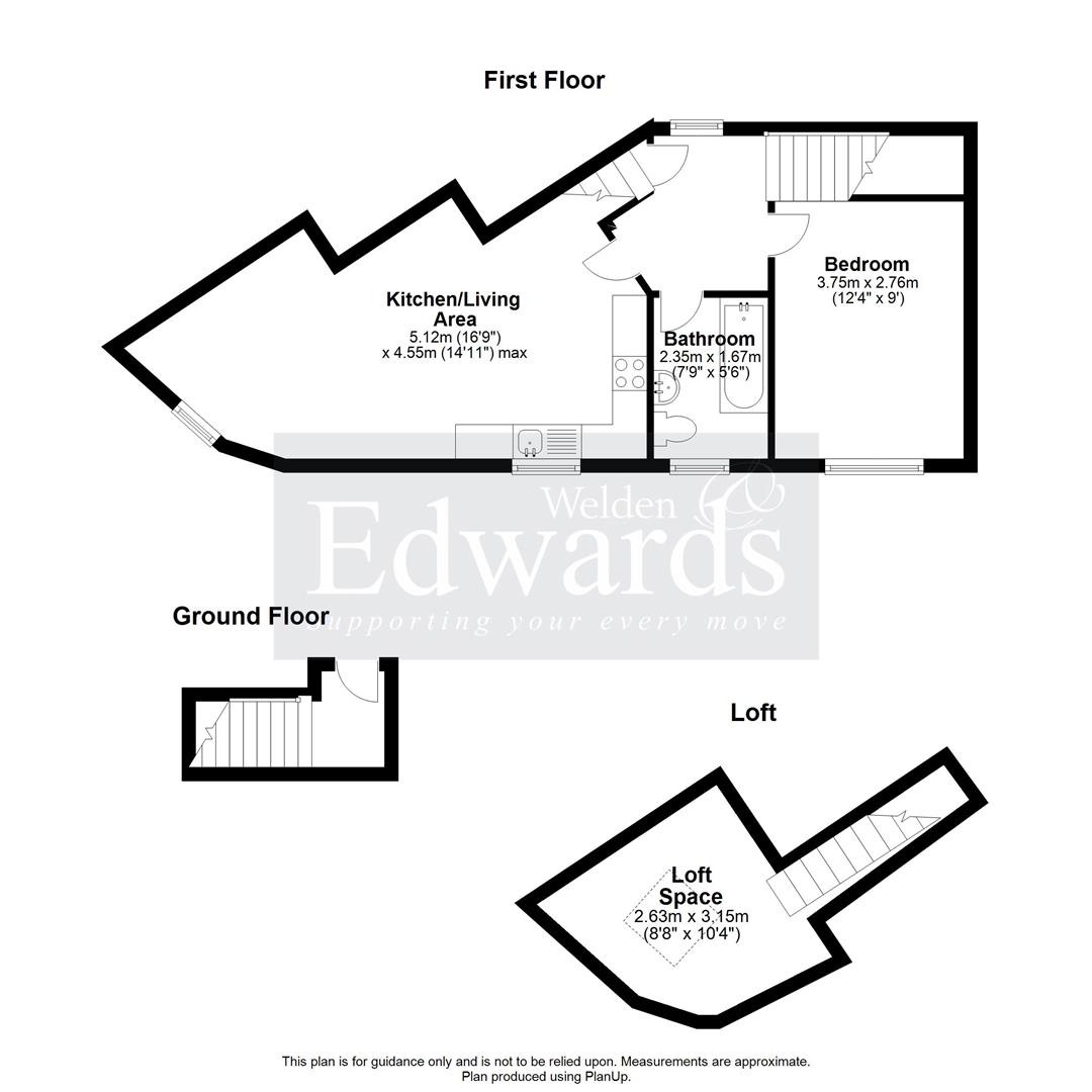 3 Cox's Court, Park Street, Tiverton floorplan