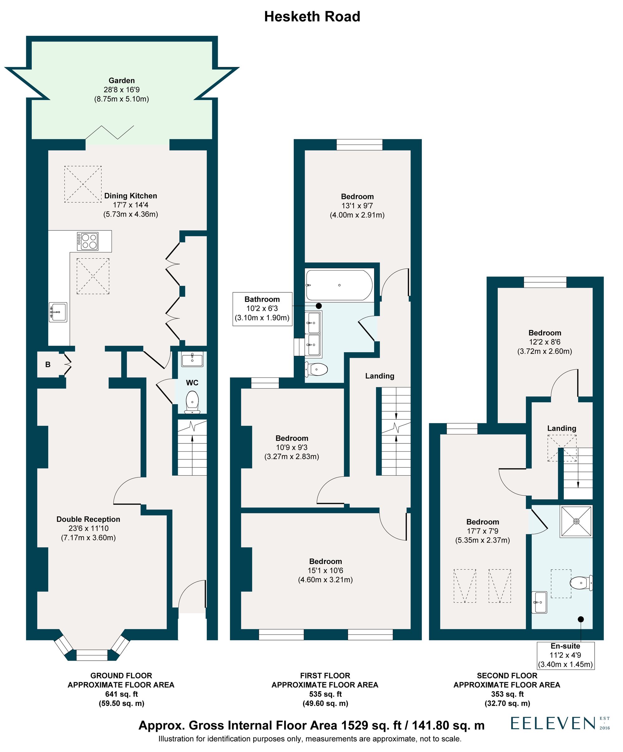 26 Hesketh Road, London floorplan