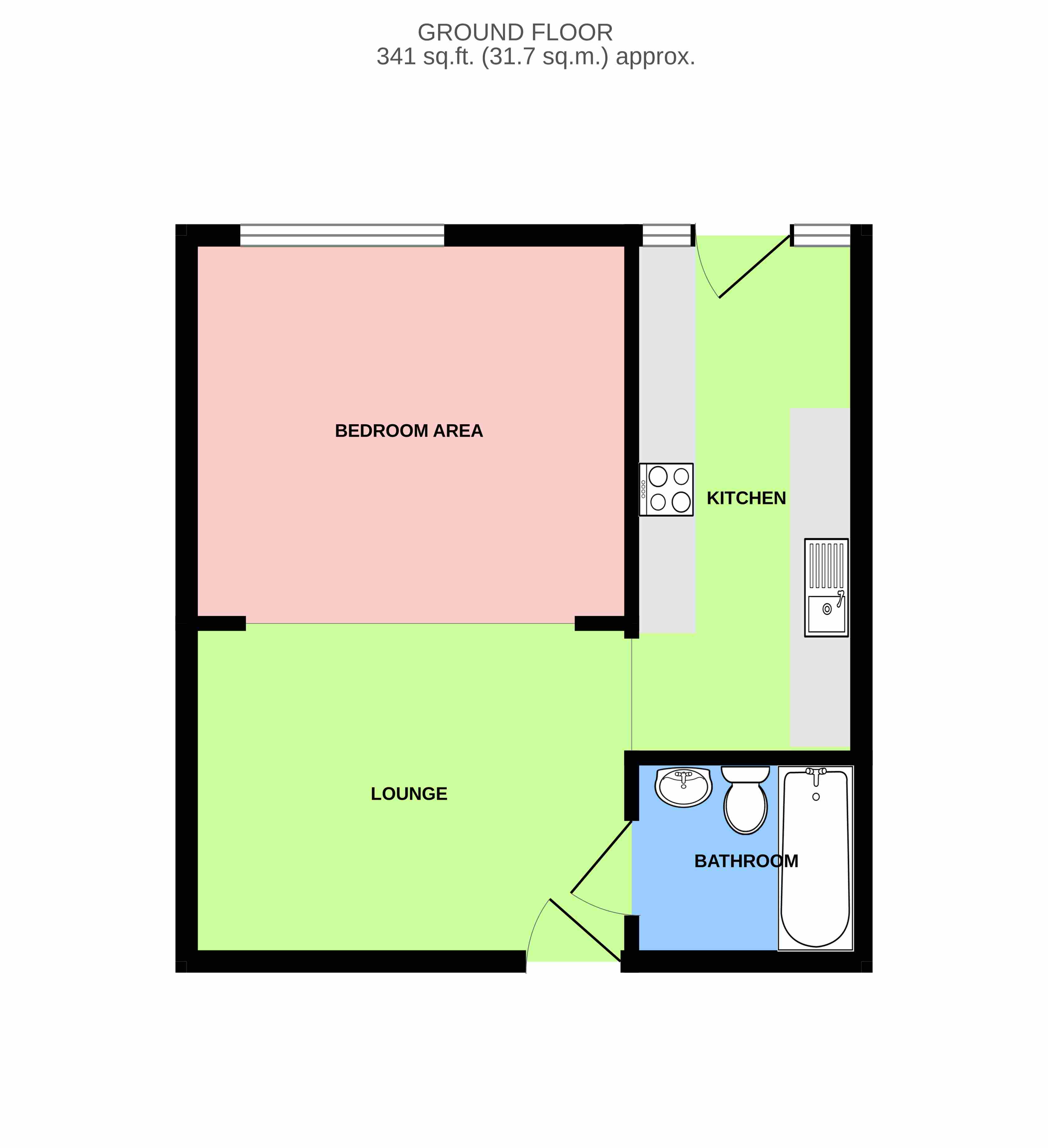 Dunraven Drive, Middlesex floorplan