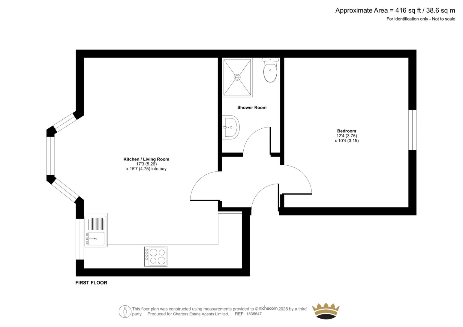 Flat 6 Quayfil House, 24/25, Broad Street, East Sussex floorplan