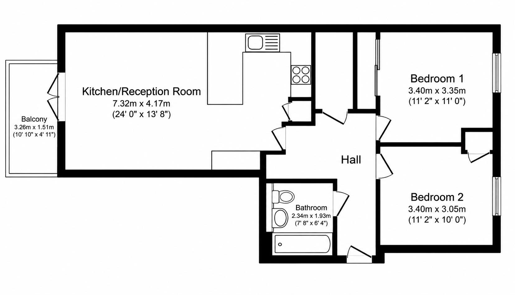 9, Horizon Place, Borehamwood floorplan