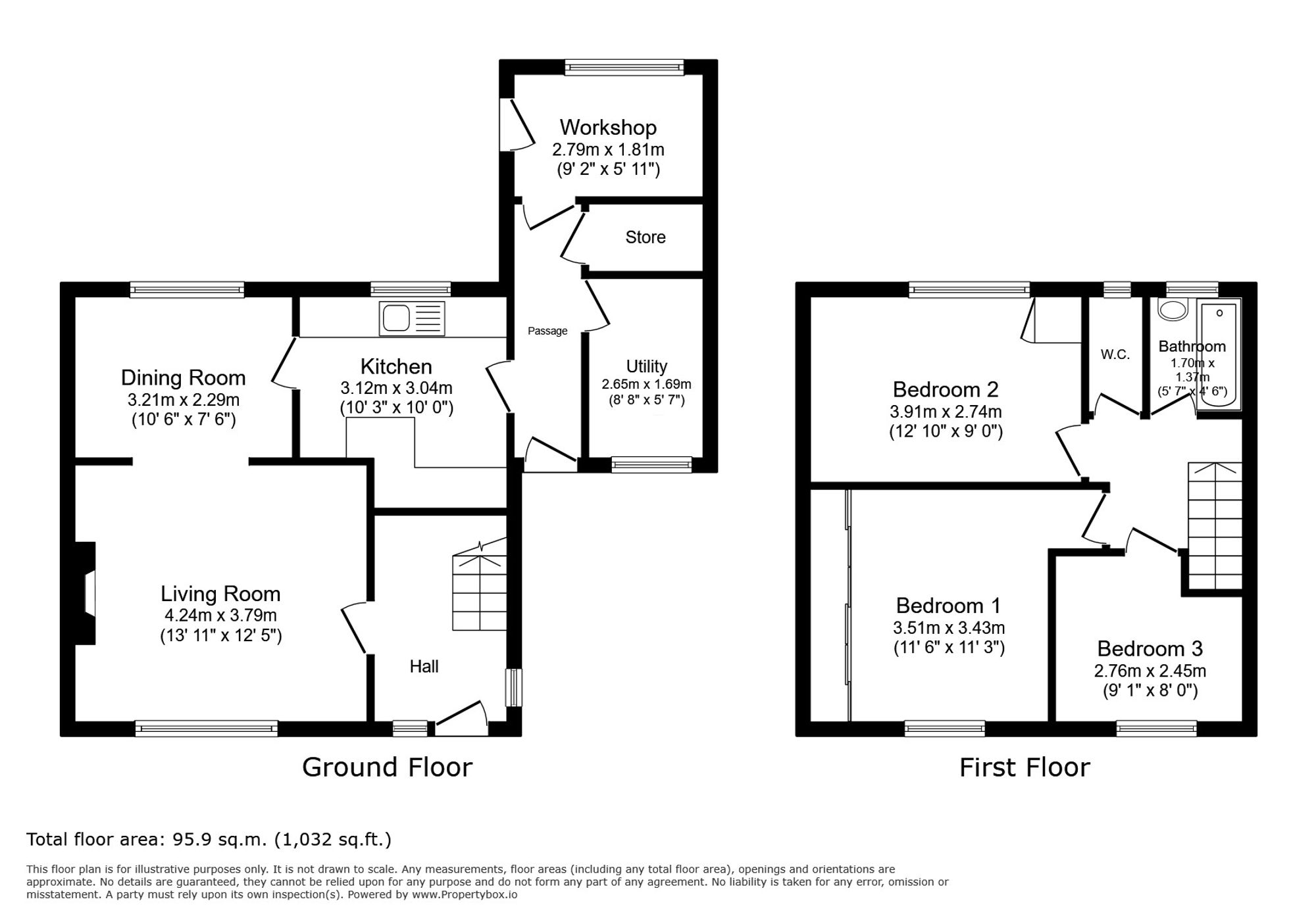 34 Kings Drive, Frodsham floorplan