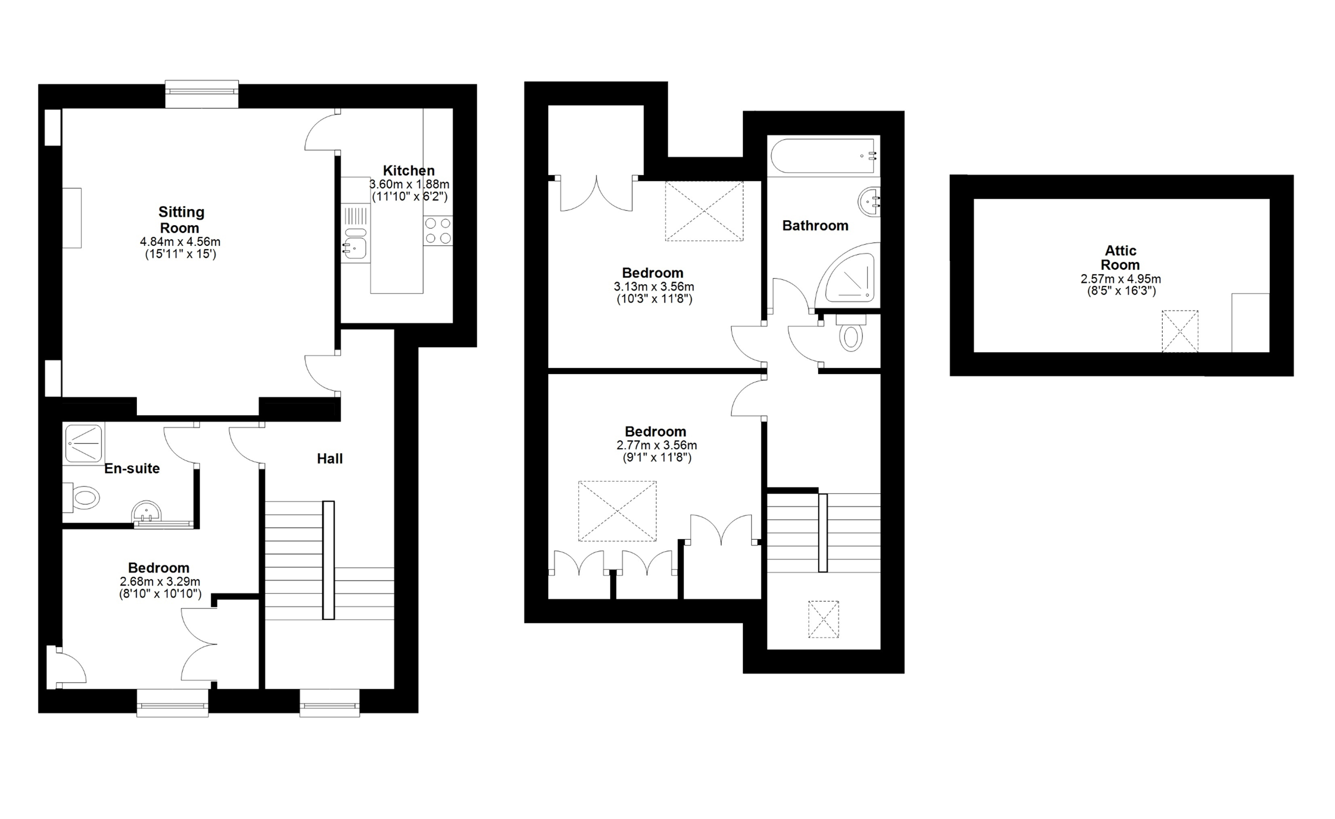 Castlegate, BerwickUponTweed, Northumberland TD15, 3 bedroom flat for