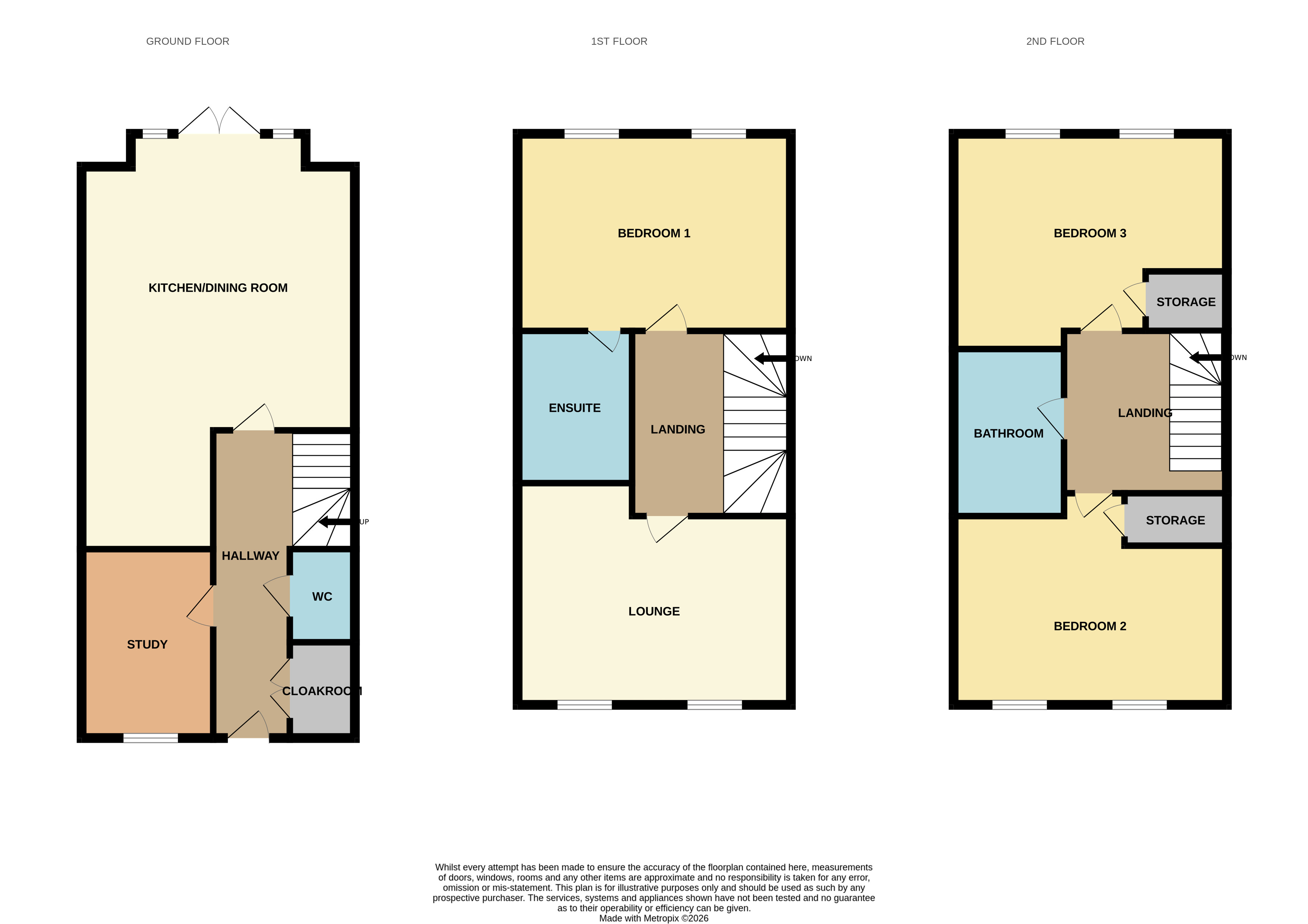 17, Topiary Road, Warwickshire floorplan