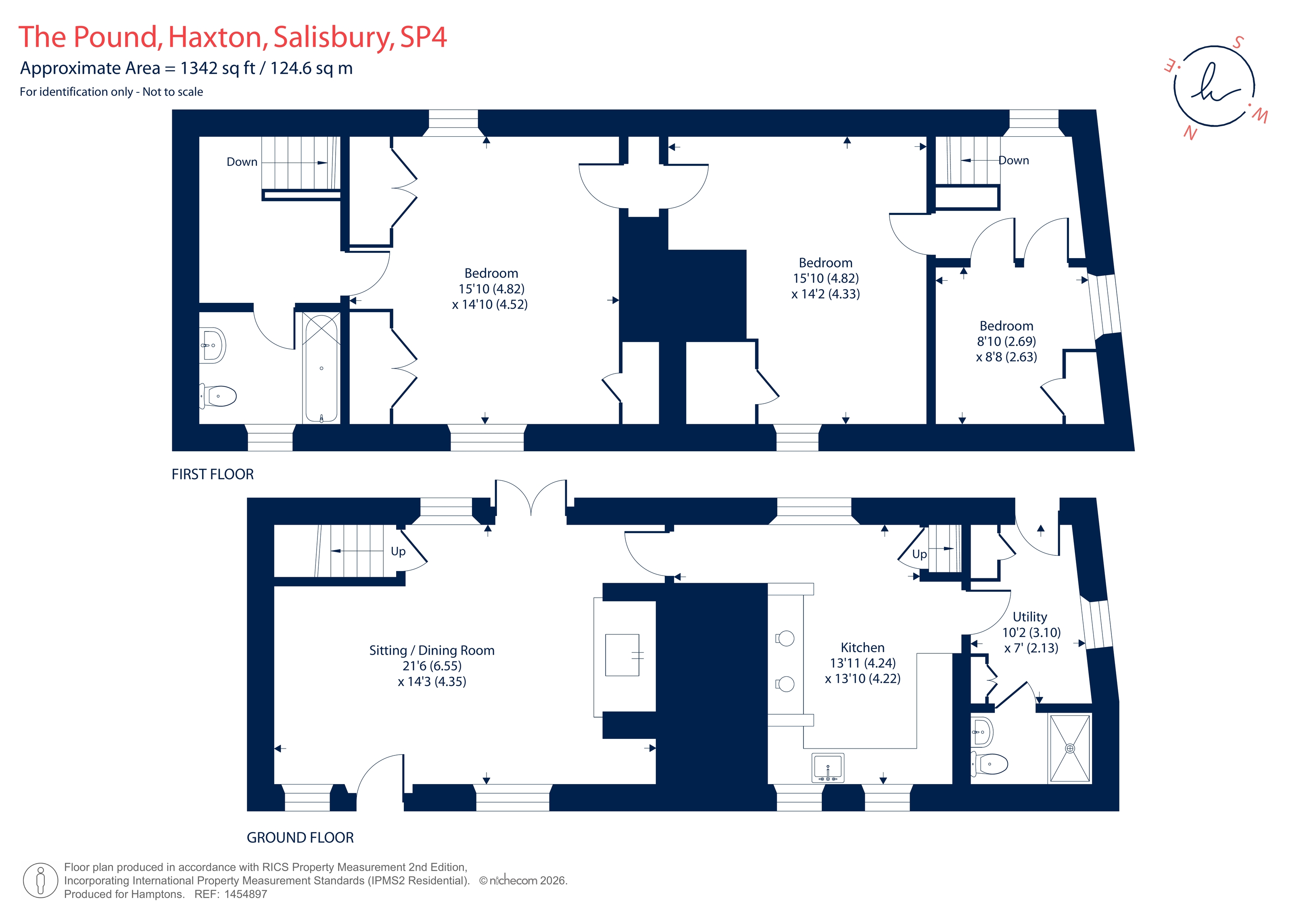 2 The Pound, Trapps Cottage, Haxton, Salisbury floorplan