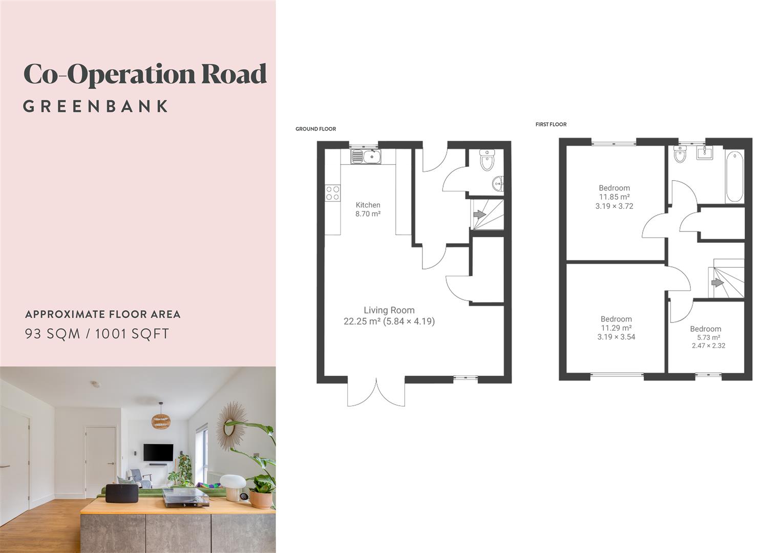 74, Co-Operation Road, Bristol floorplan