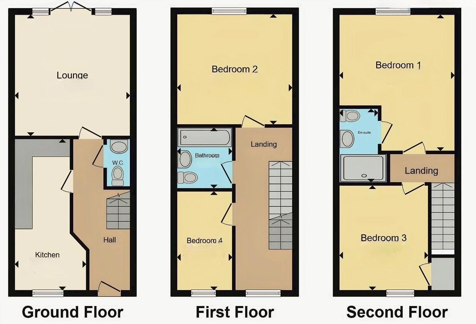 176, Normandy Drive, Bristol floorplan