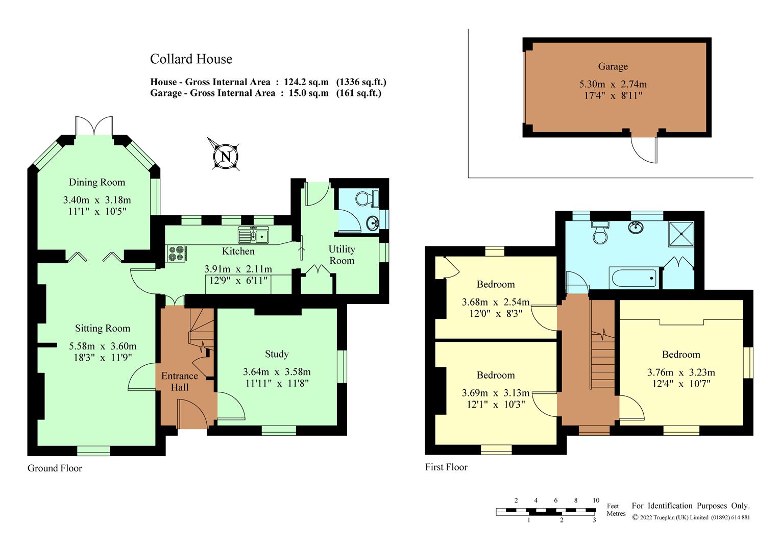 The Maltings, Carpenters Lane, Hadlow, Tonbridge TN11, 3 bedroom