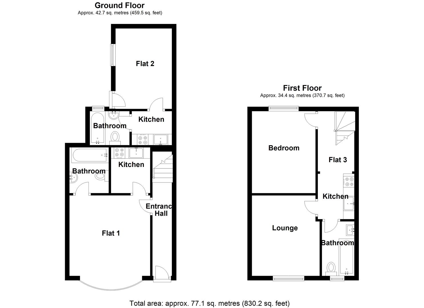 3 Bedrooms Terraced house for sale in Kingsway, Luton LU4