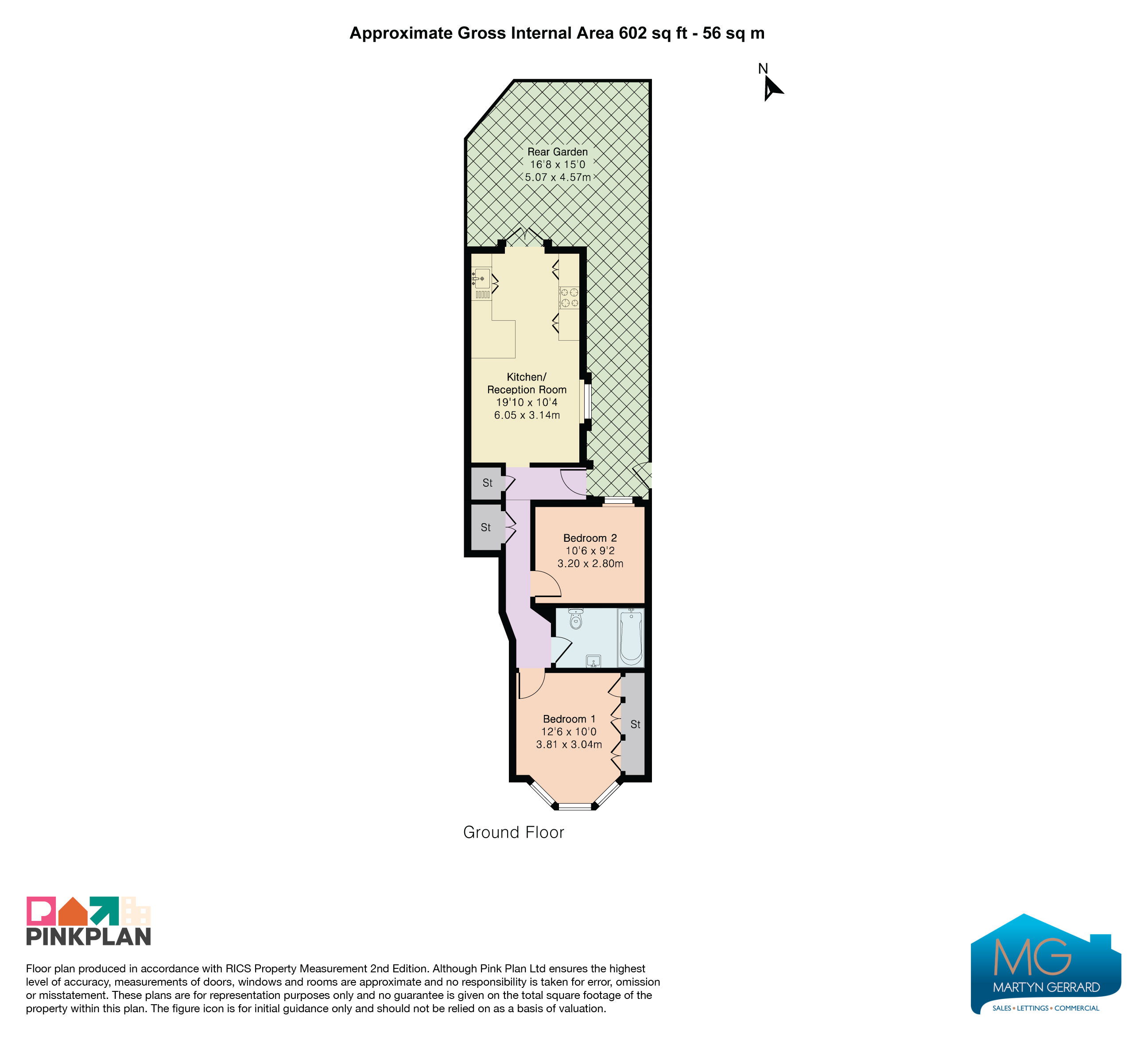 Stonard Road, London floorplan