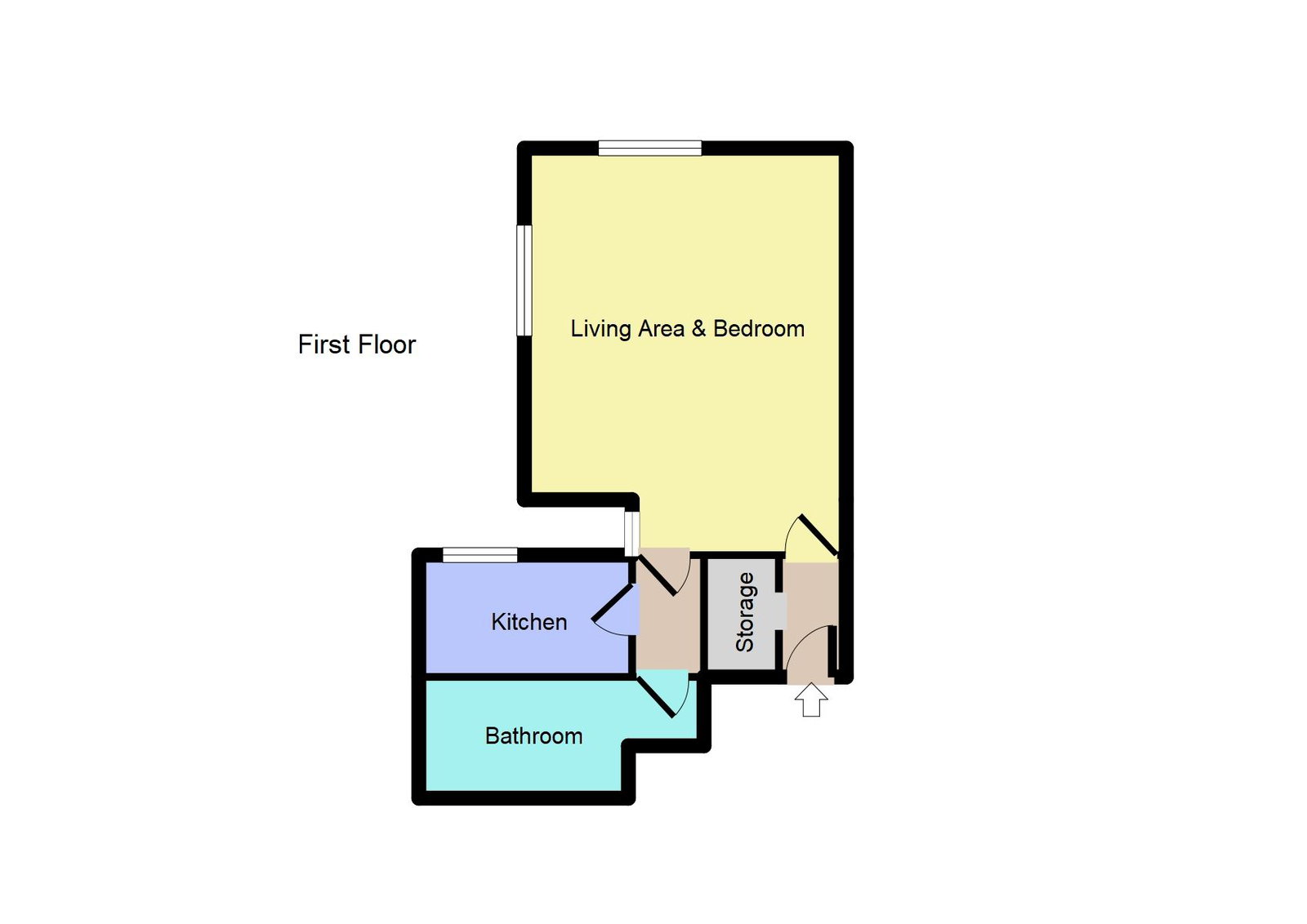 Flat 3, 218, Walmersley Road, Bury floorplan