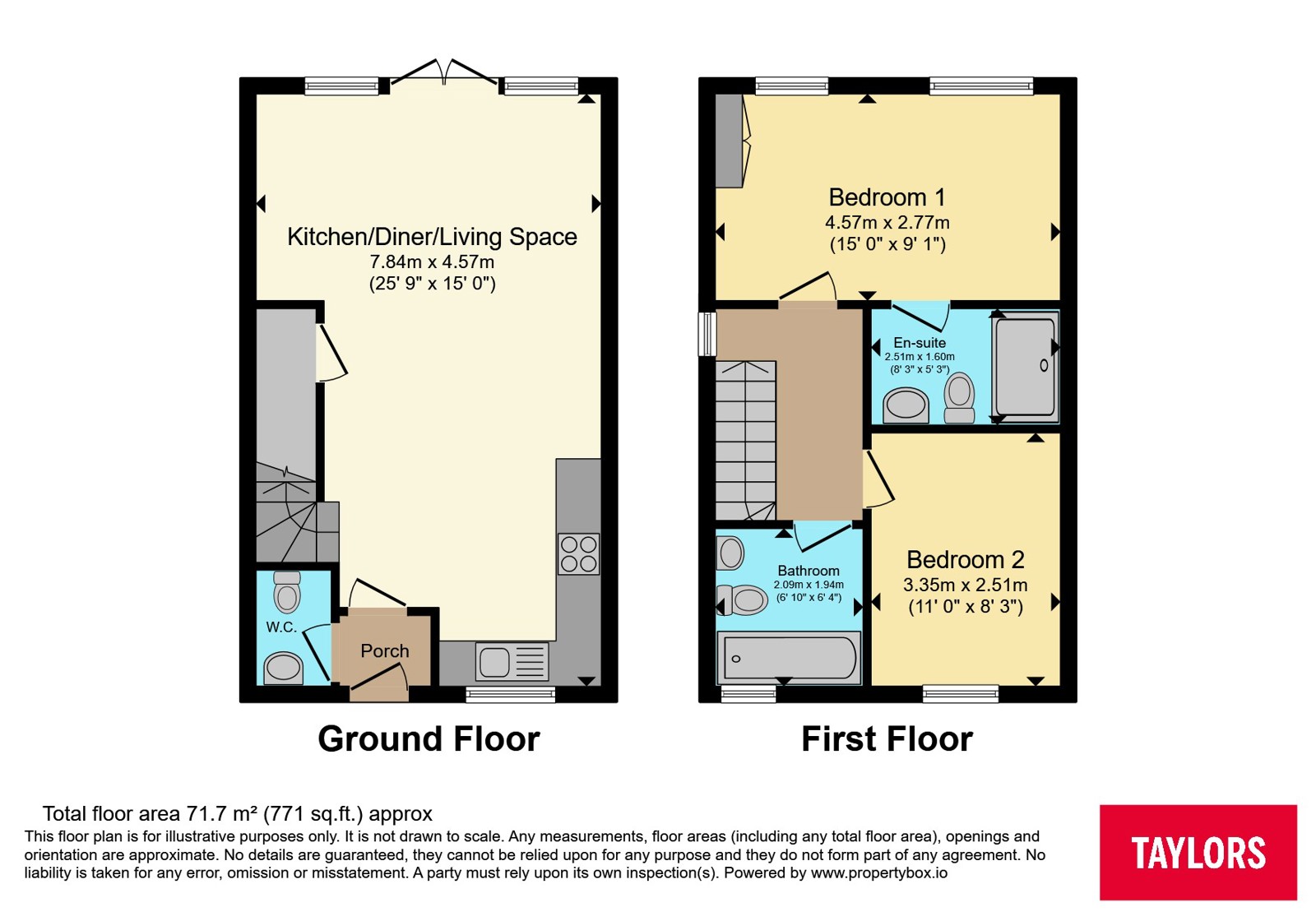 36, Ampthill Way, Oxfordshire floorplan