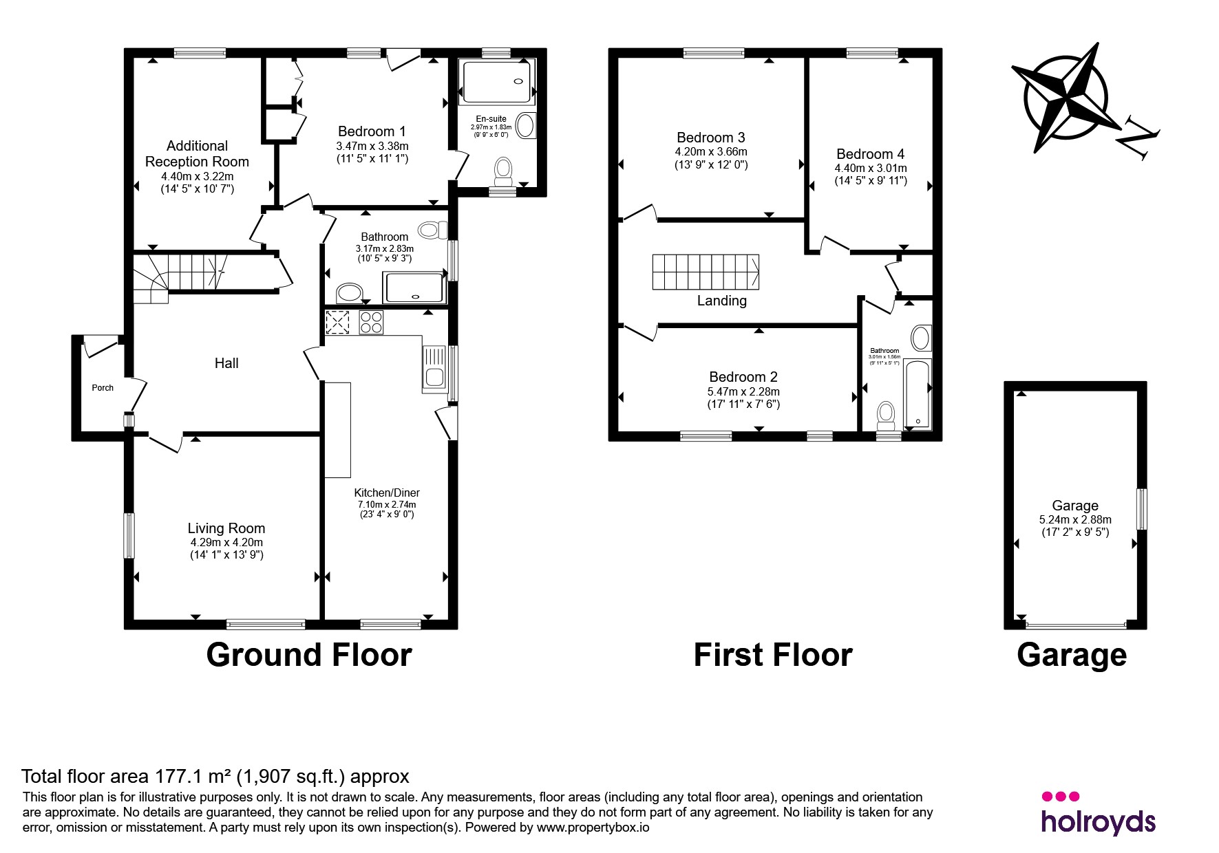 34a, Primrose Lane, Bingley floorplan