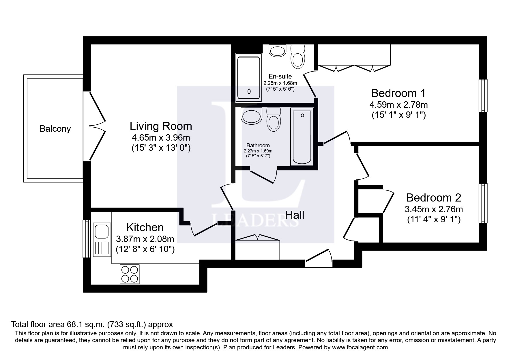 3, Kings Gate, West Sussex floorplan