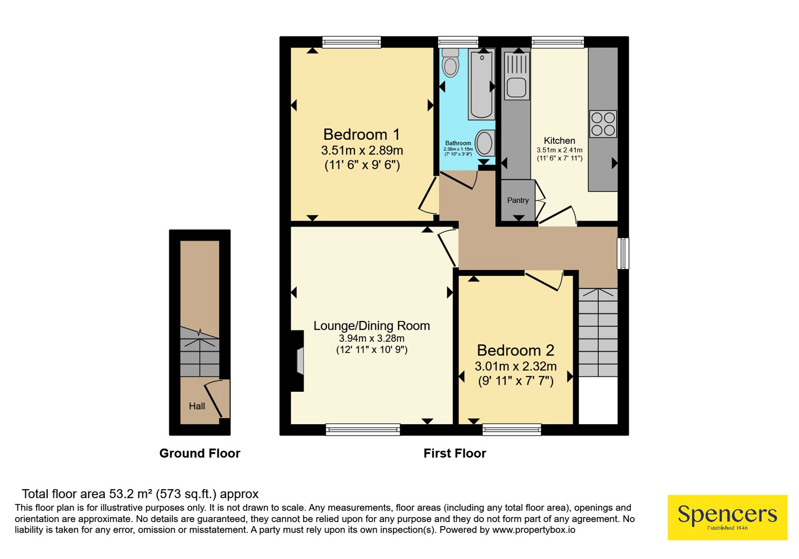 39, Salts Close, Leicestershire floorplan