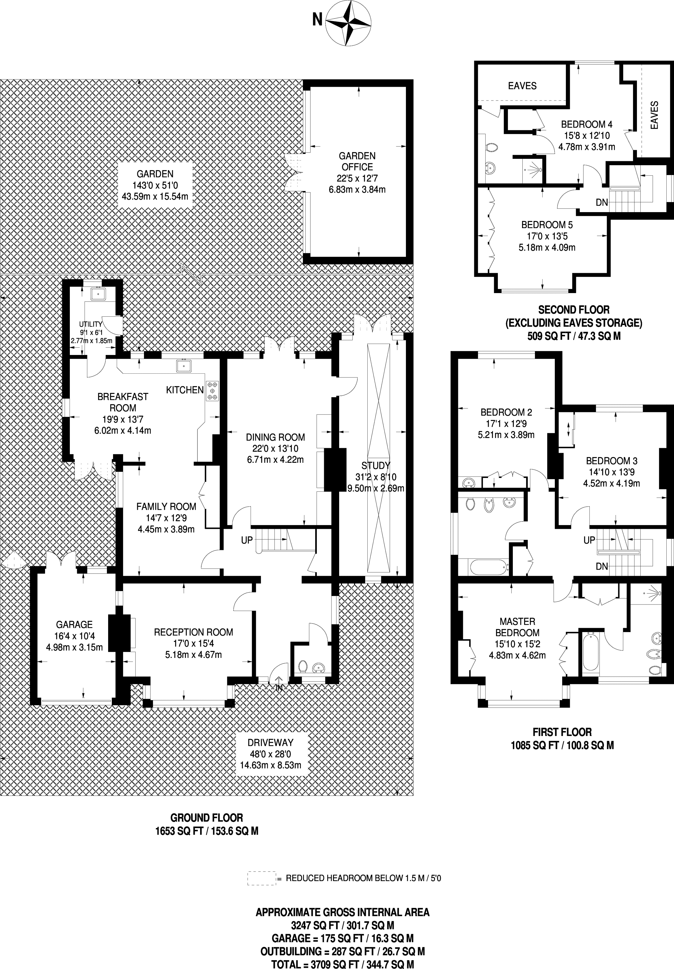 5 Bedrooms  to rent in Walpole Road, Surbiton KT6