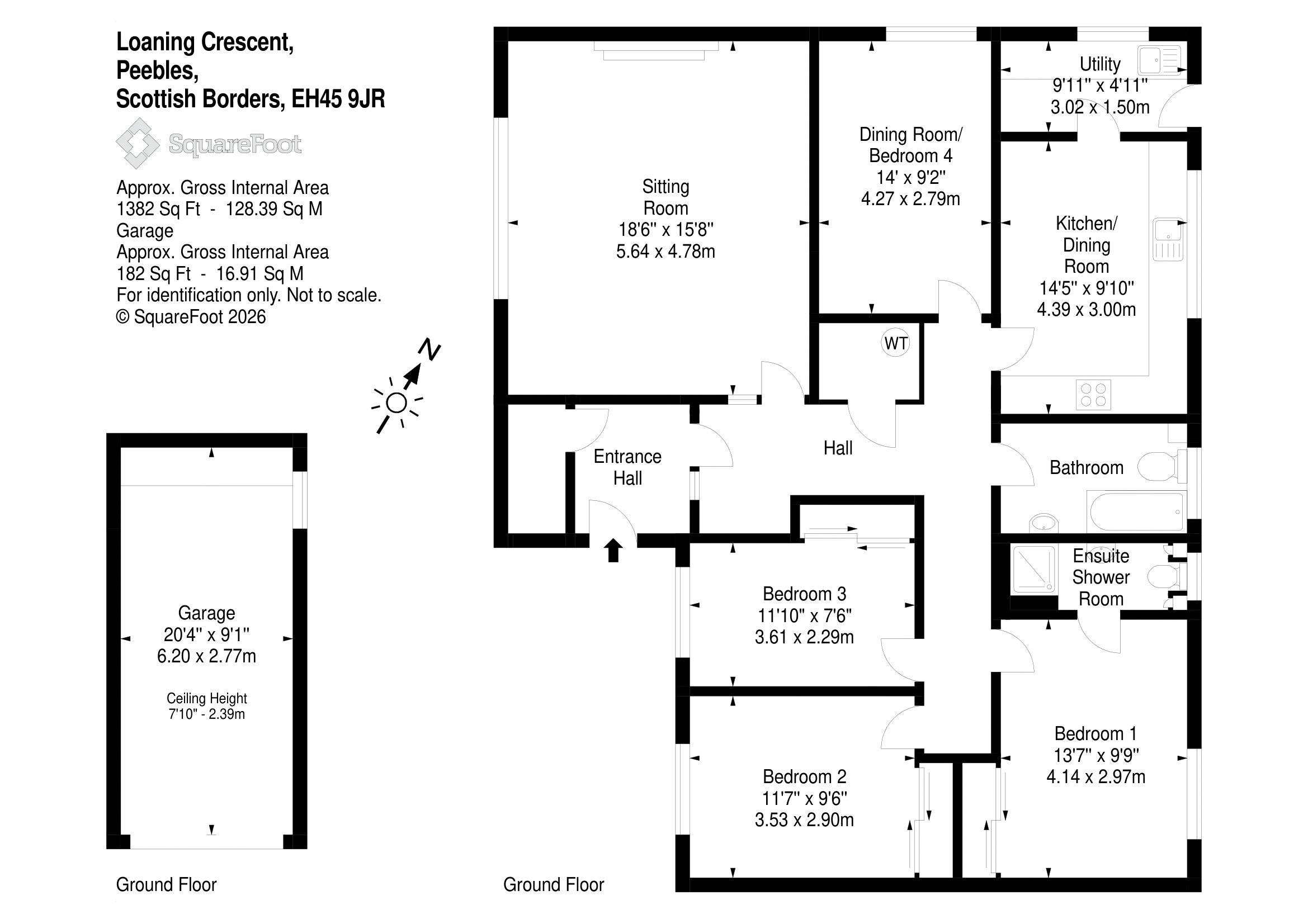 17, Loaning Crescent, Peebles floorplan