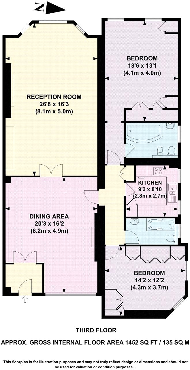 2 Bedrooms Flat to rent in North Gate, Prince Albert Road, St John's Wood, London NW8