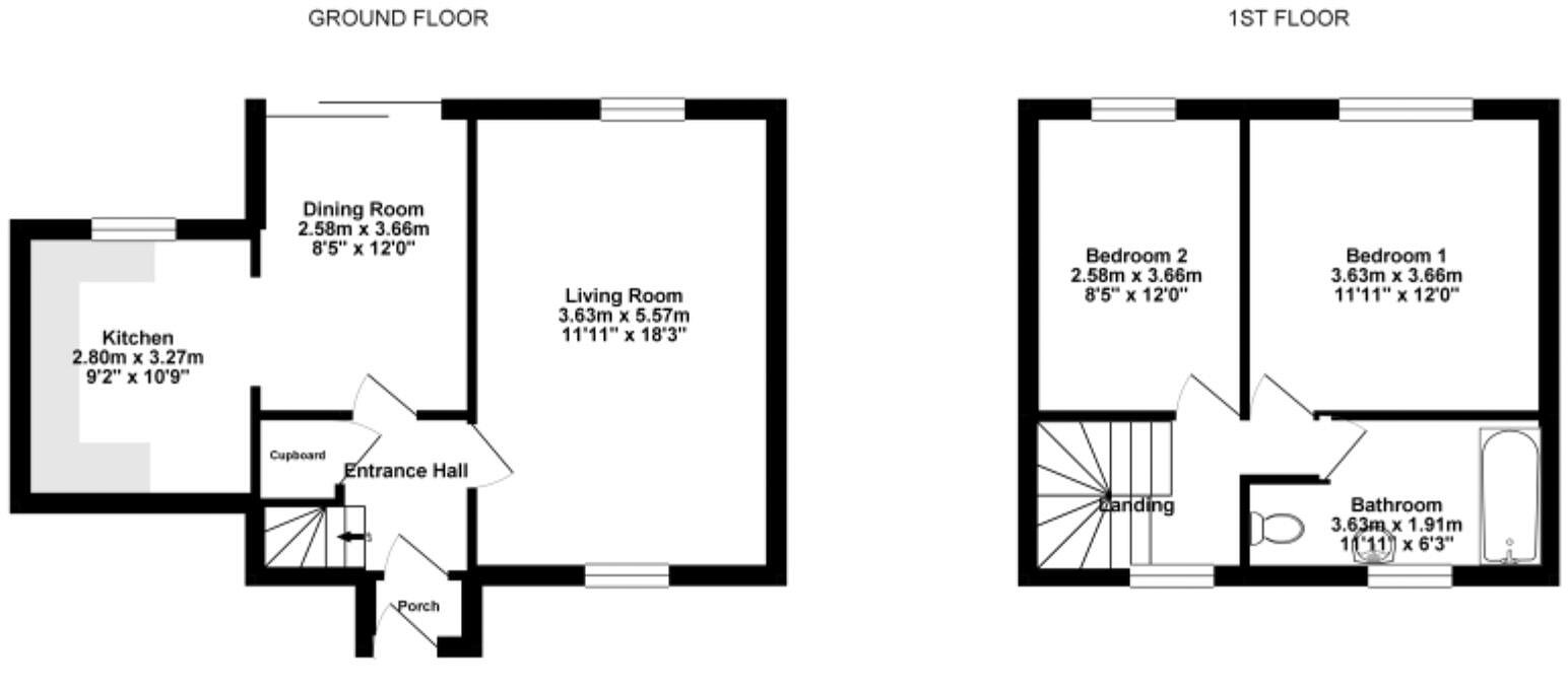 84, Holly Hill Road, Gloucestershire floorplan