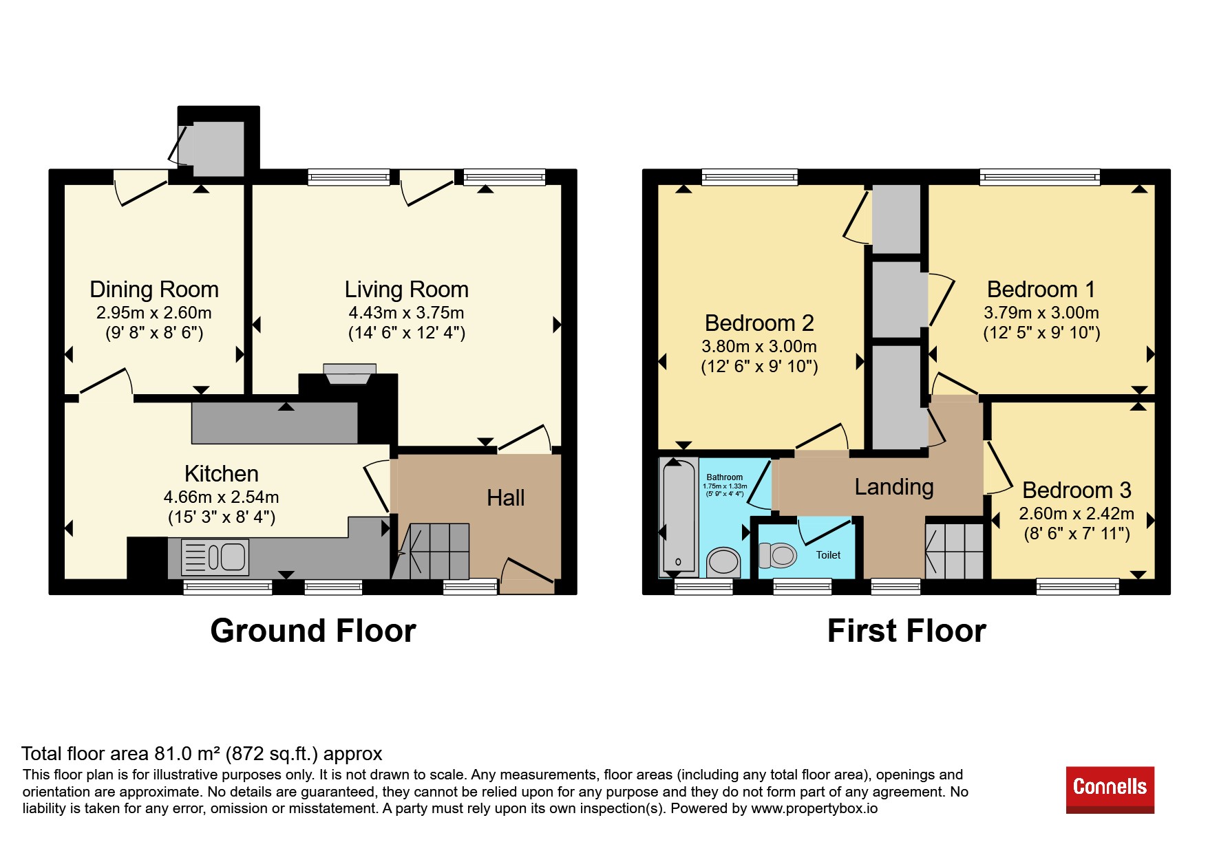 20, Greencroft, Lichfield floorplan
