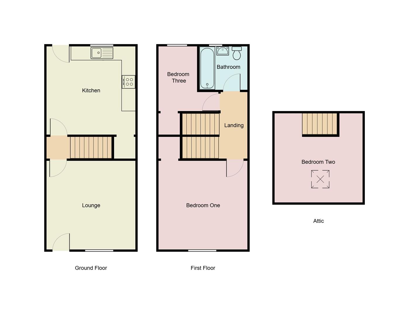 12, Edward Street, Barnsley floorplan