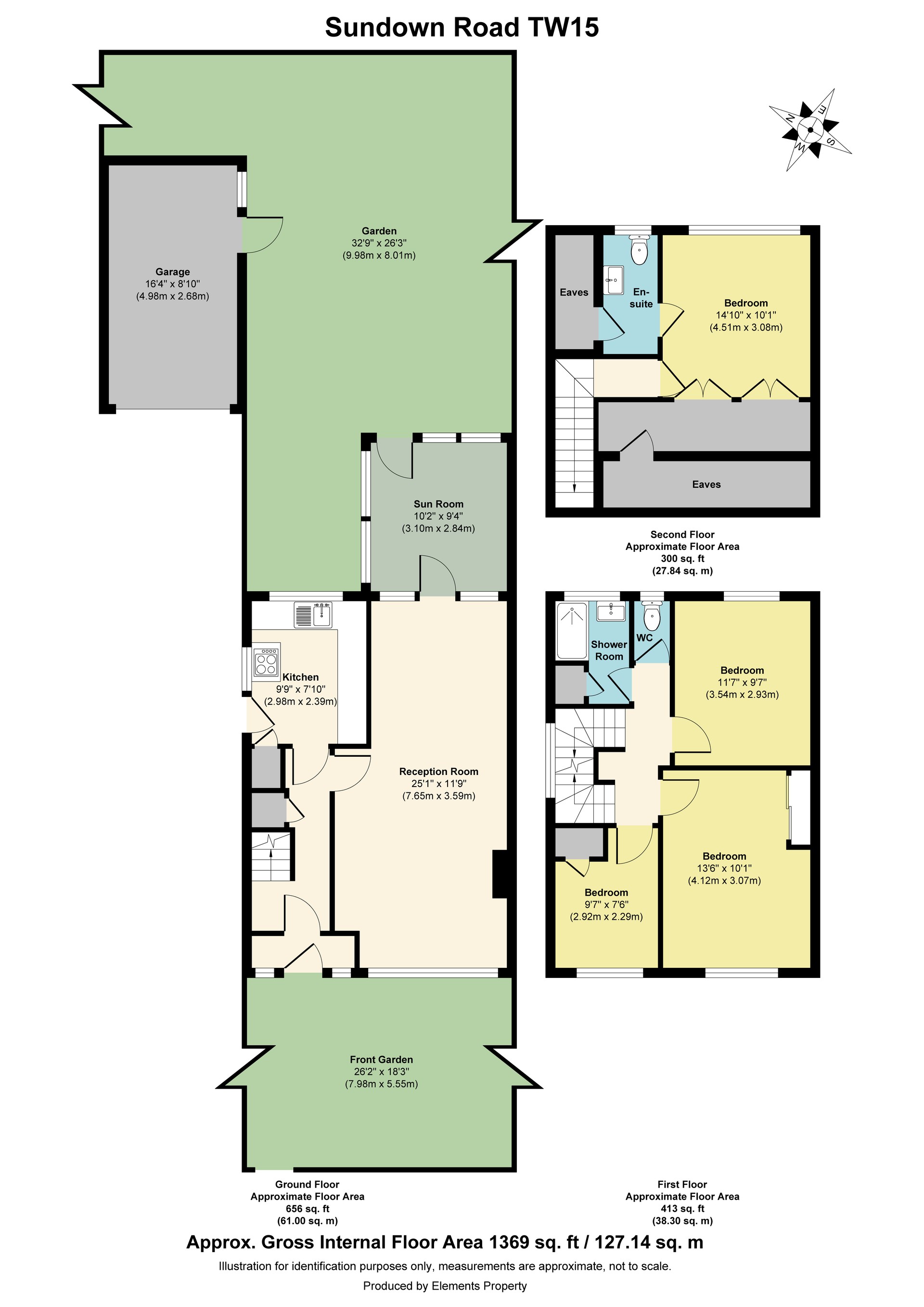 10, Sundown Road, Ashford floorplan