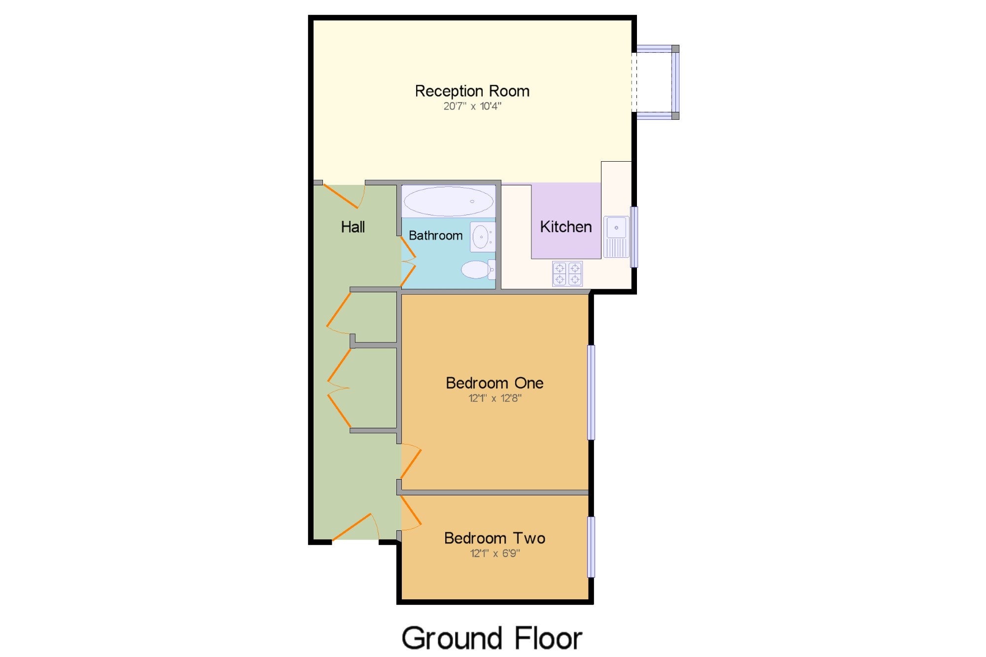 2 Bedrooms Flat for sale in Nottingham Road, South Croydon, Surrey CR2
