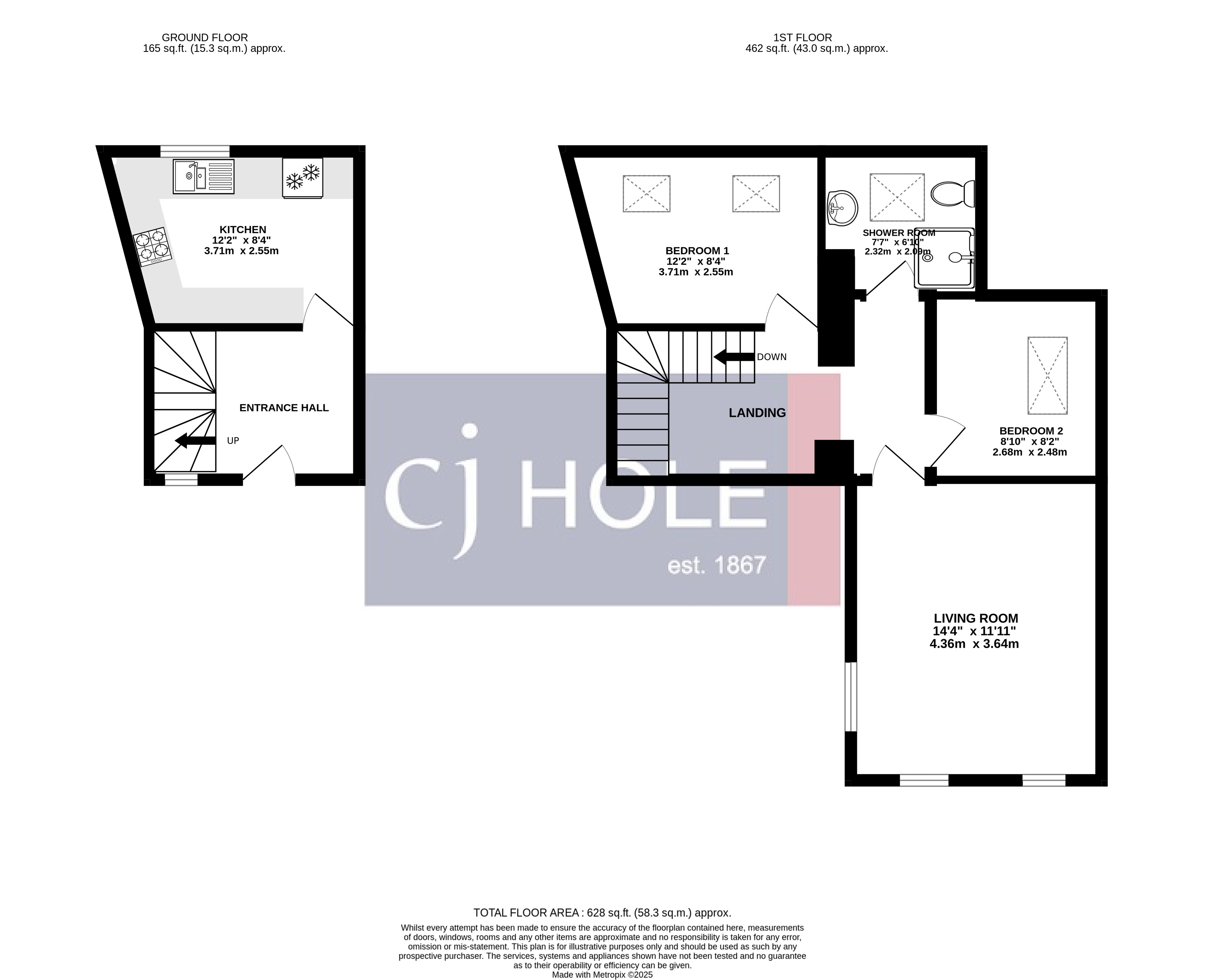 122a, West Street, Bristol floorplan