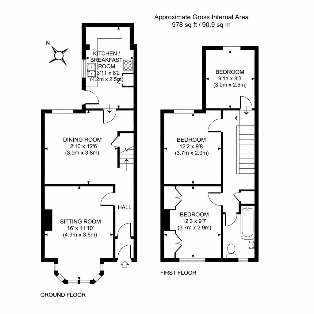 Cones,, South Road, Wivelsfield Green floorplan