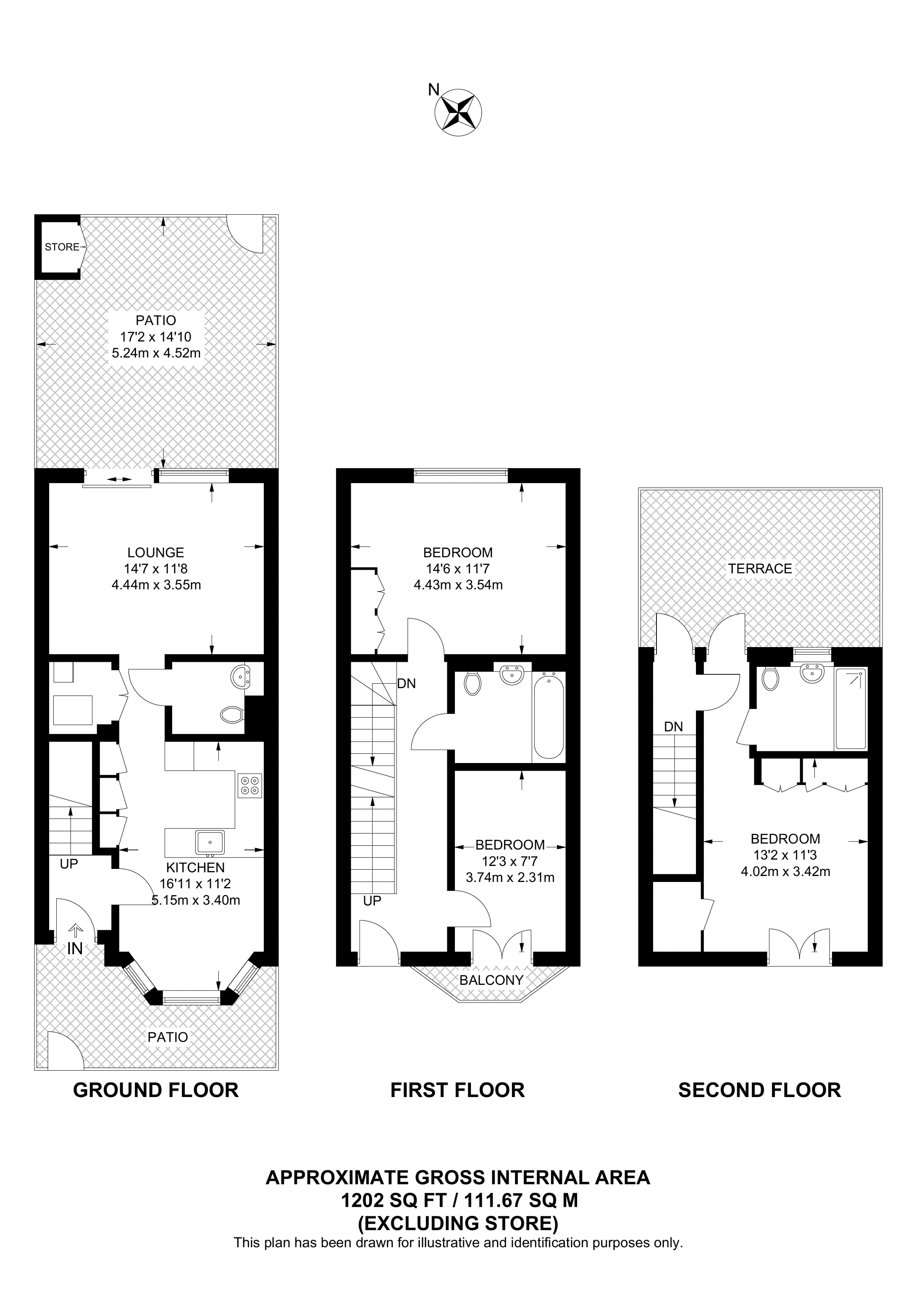 Floorplan - Representation Of Current Layout, Internal Floor Area Approx.