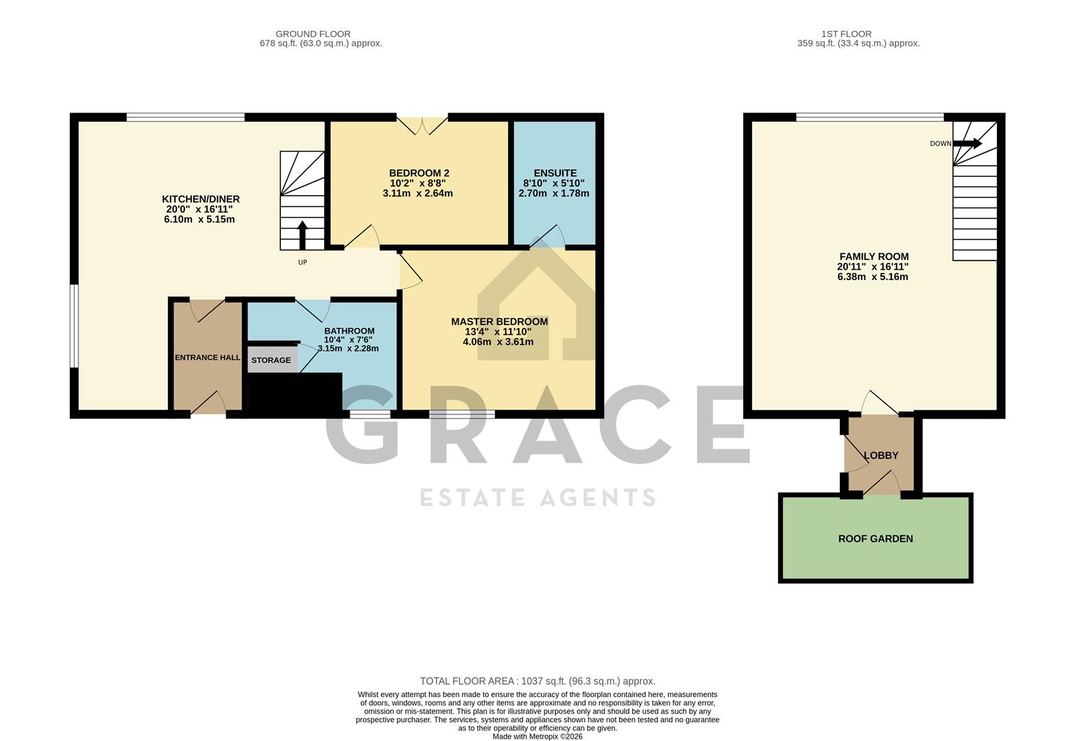 23, Turret Lane, Ipswich floorplan