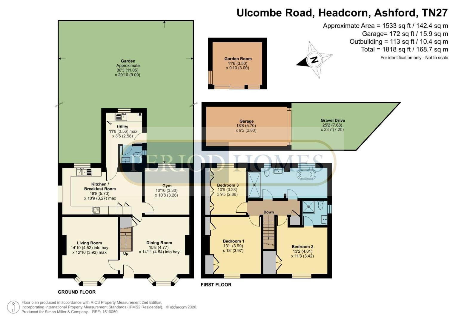 Brook Cottage, Ulcombe Road, Ashford floorplan