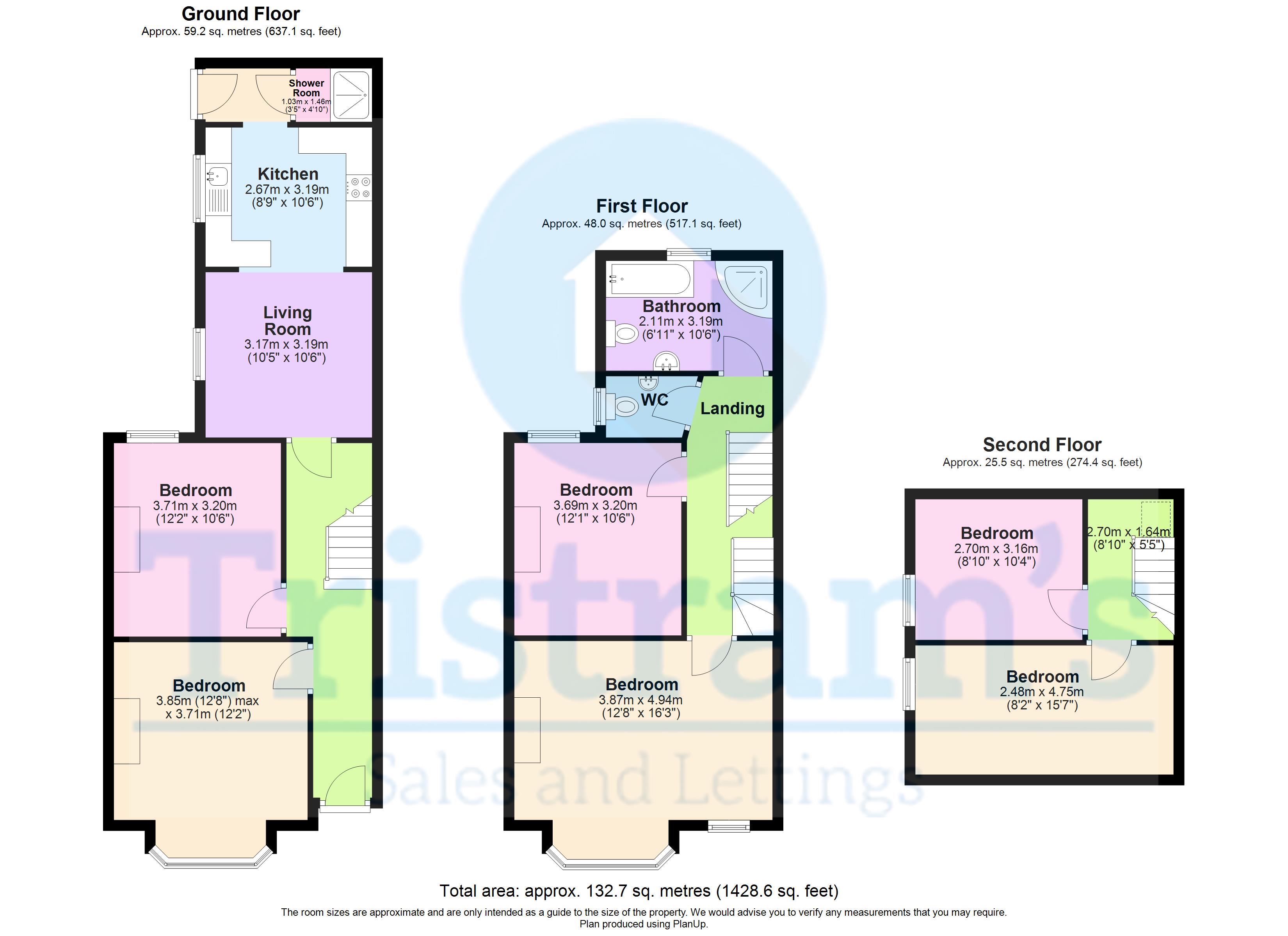 24, Kimbolton Avenue, Nottingham floorplan