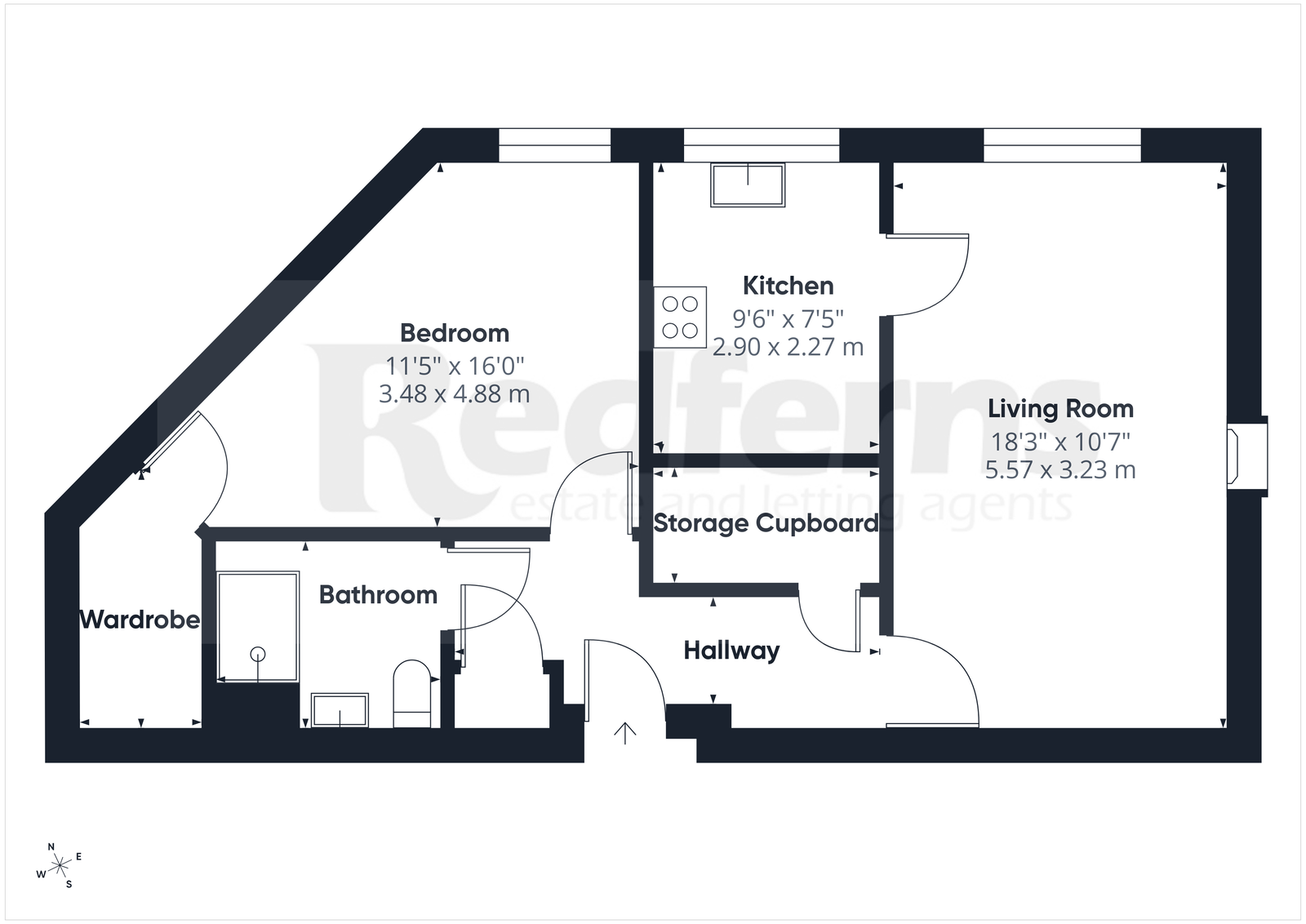 Apartment 29, Lockyer Lodge, Sidmouth floorplan