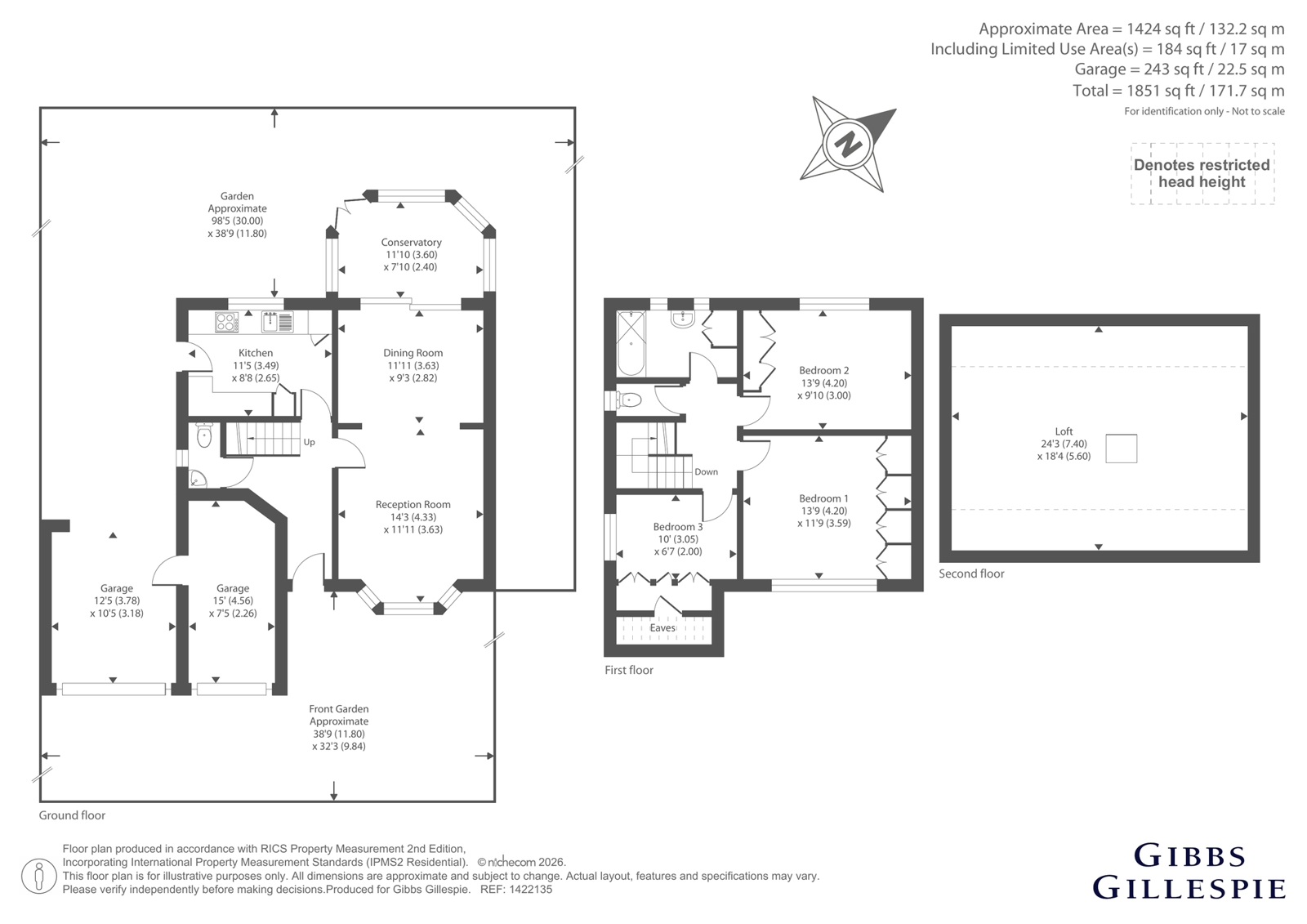 Brierley, 9, Nightingale Way, Denham Green floorplan