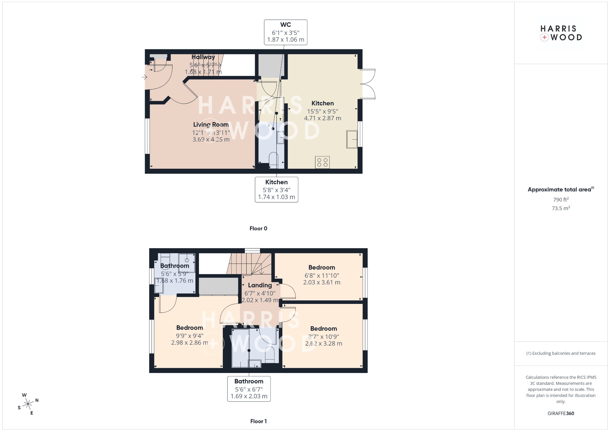 17 Storeys Road, Brantham, Suffolk floorplan