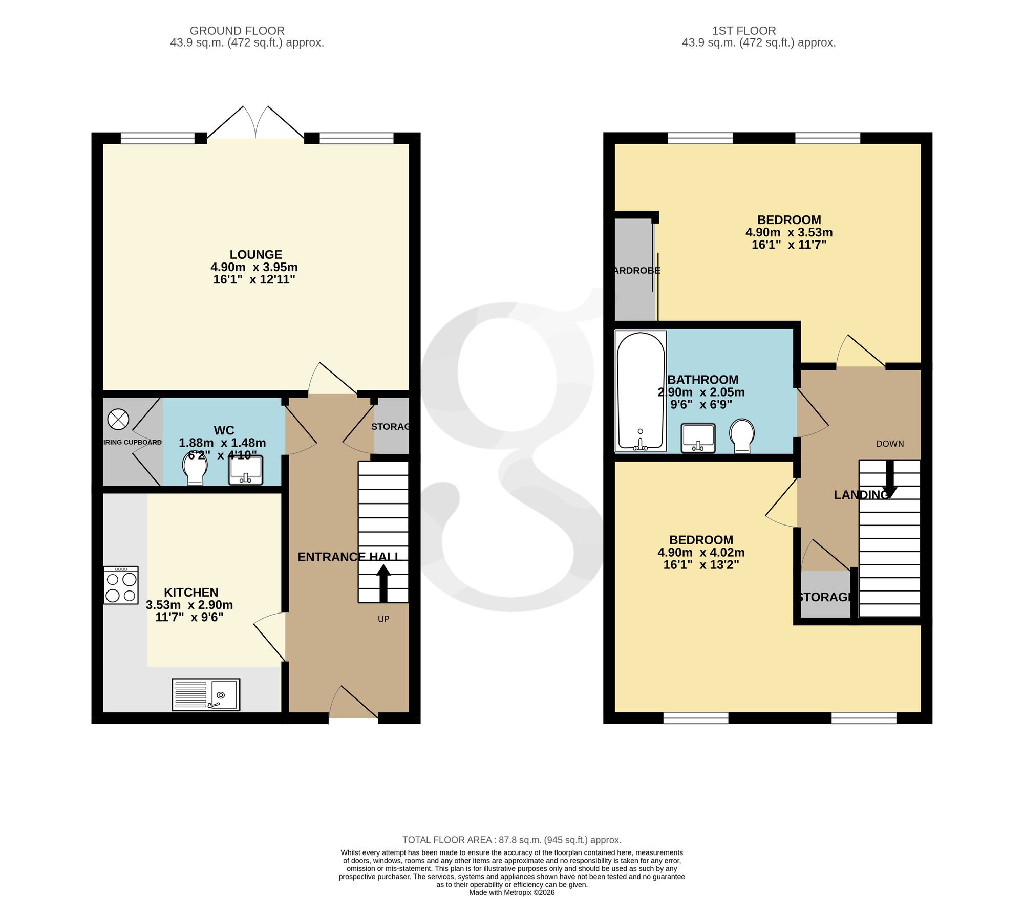 14 Fallu Farm Le Mont Fallu, Jersey floorplan