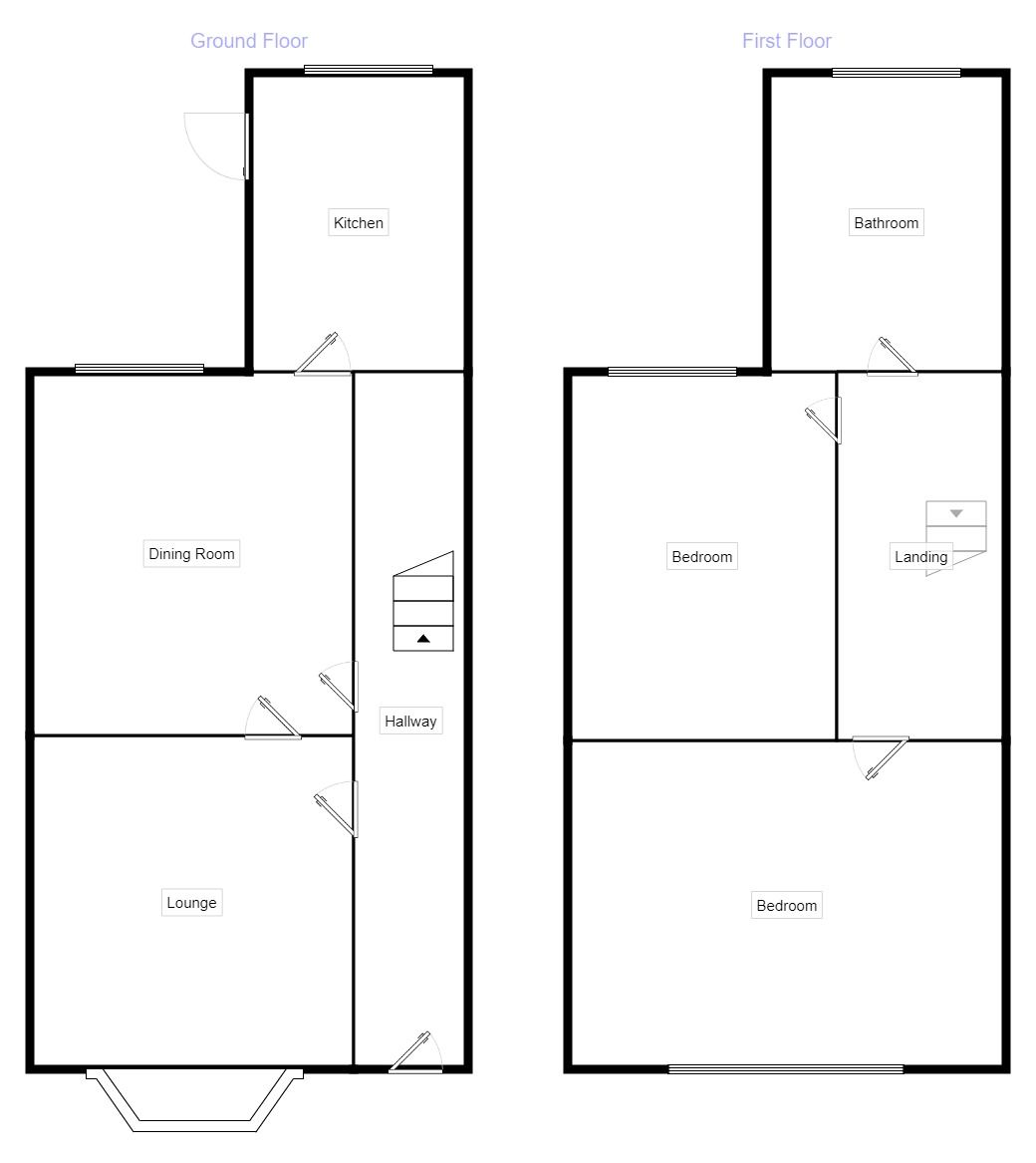 2 Bedrooms Semi-detached house to rent in Owthorpe Grove, Nottingham NG5