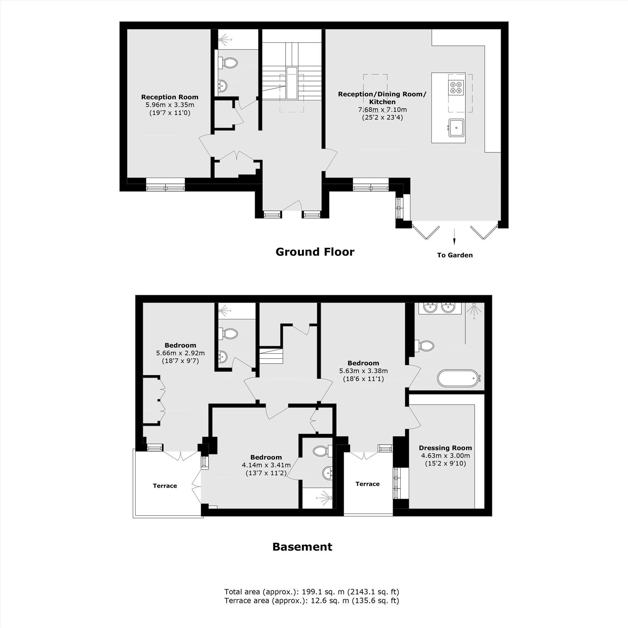 43, Rosemont Road, London floorplan