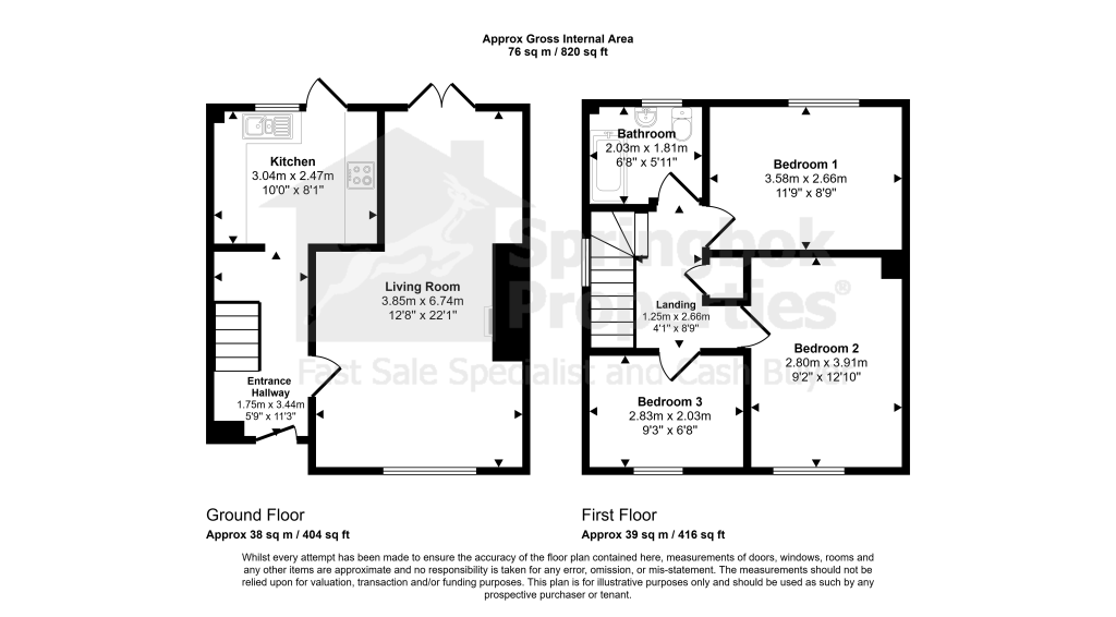 73, Lindford Drive, Norwich floorplan