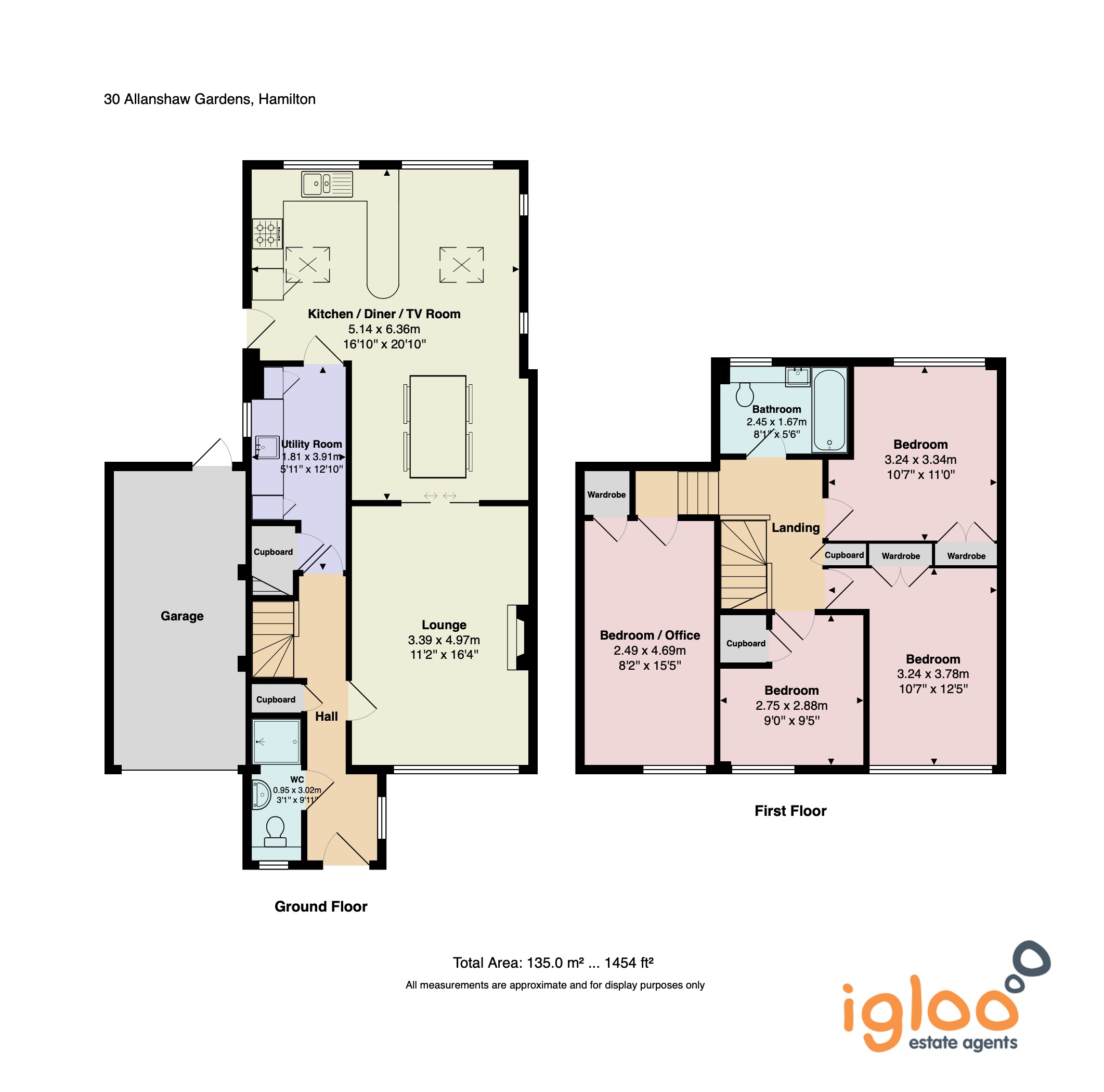 30, Allanshaw Gardens, Hamilton floorplan