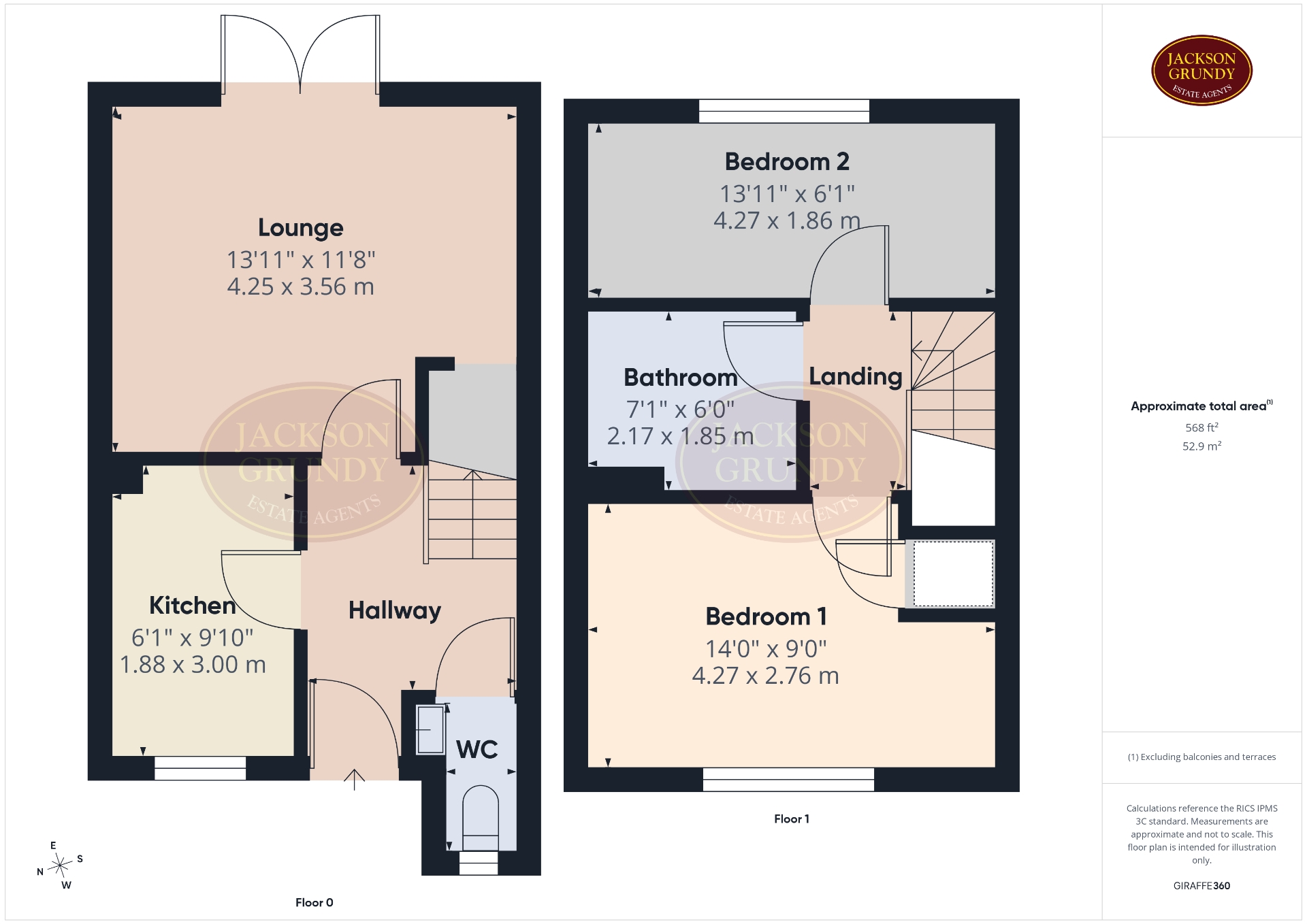 12, Willis Close, Northampton floorplan