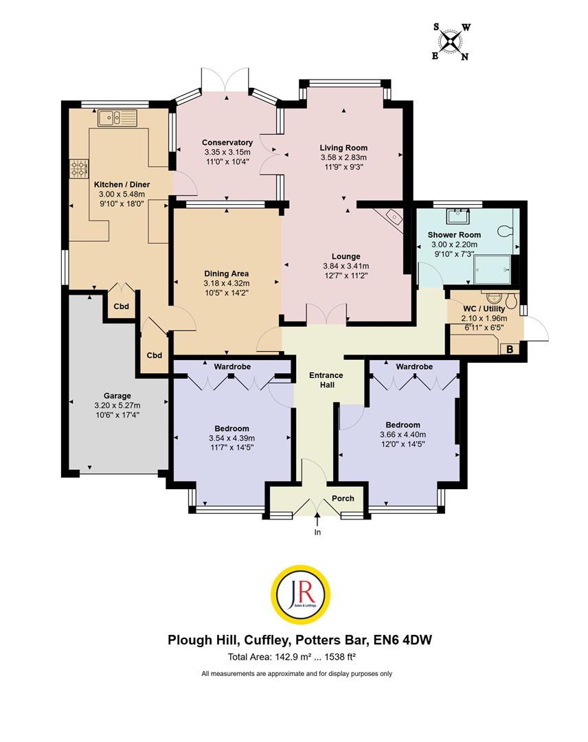 23, Plough Hill, Potters Bar floorplan