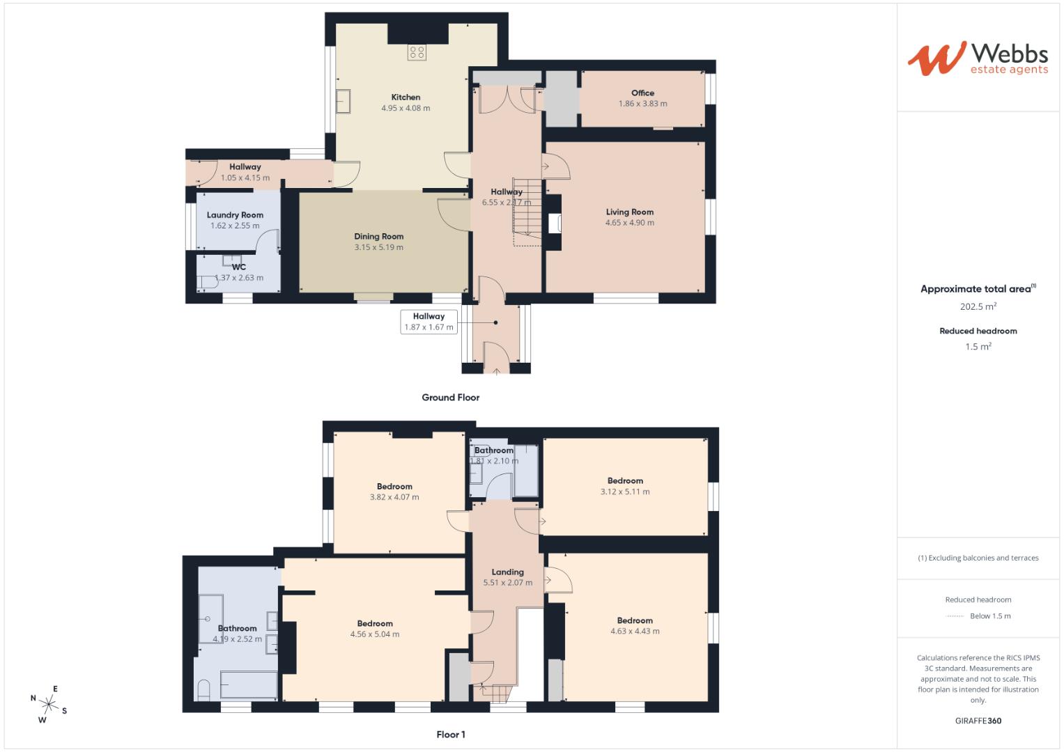 302, Lichfield Road, Walsall floorplan