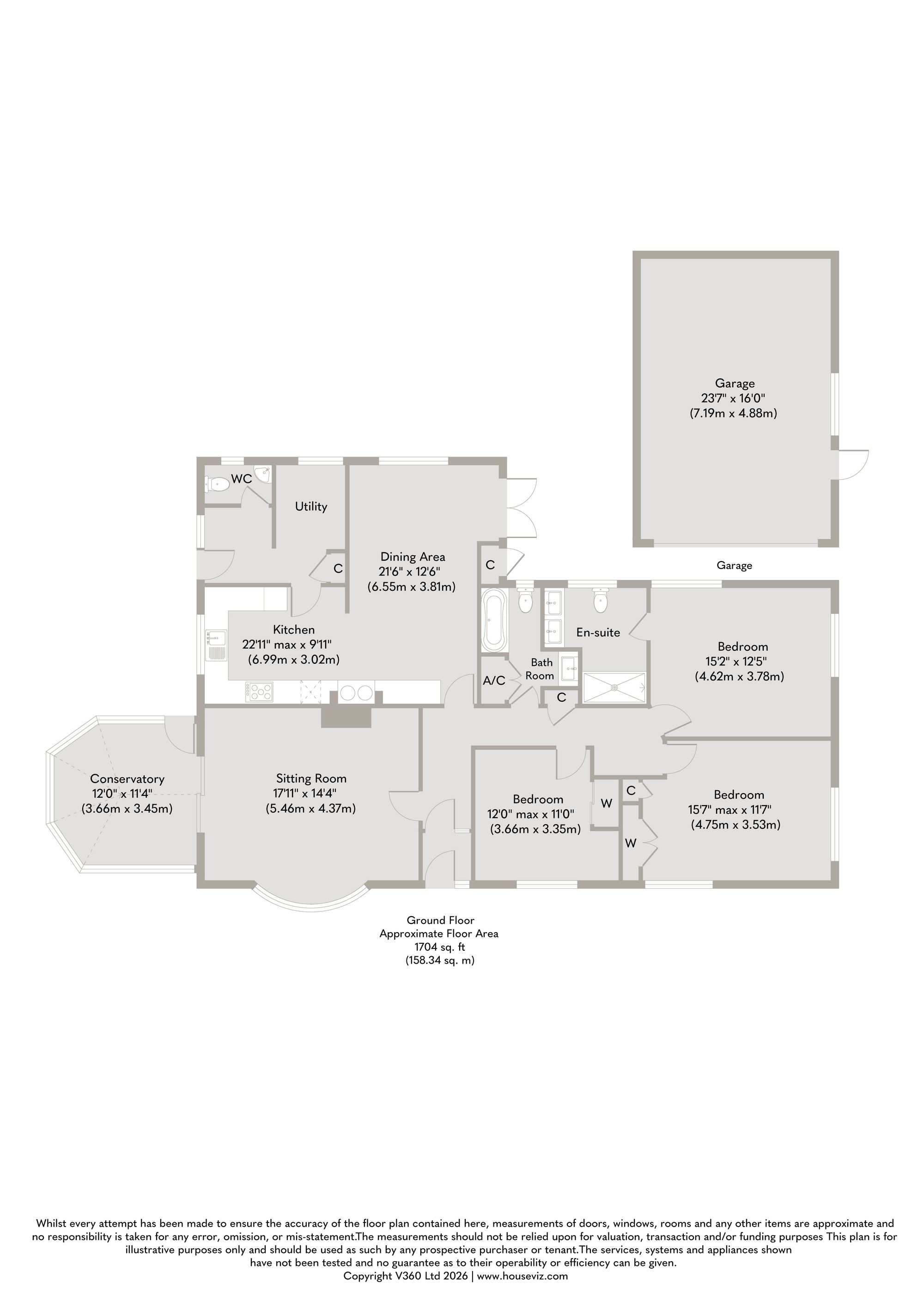 Martlets Back Lane, Holt floorplan