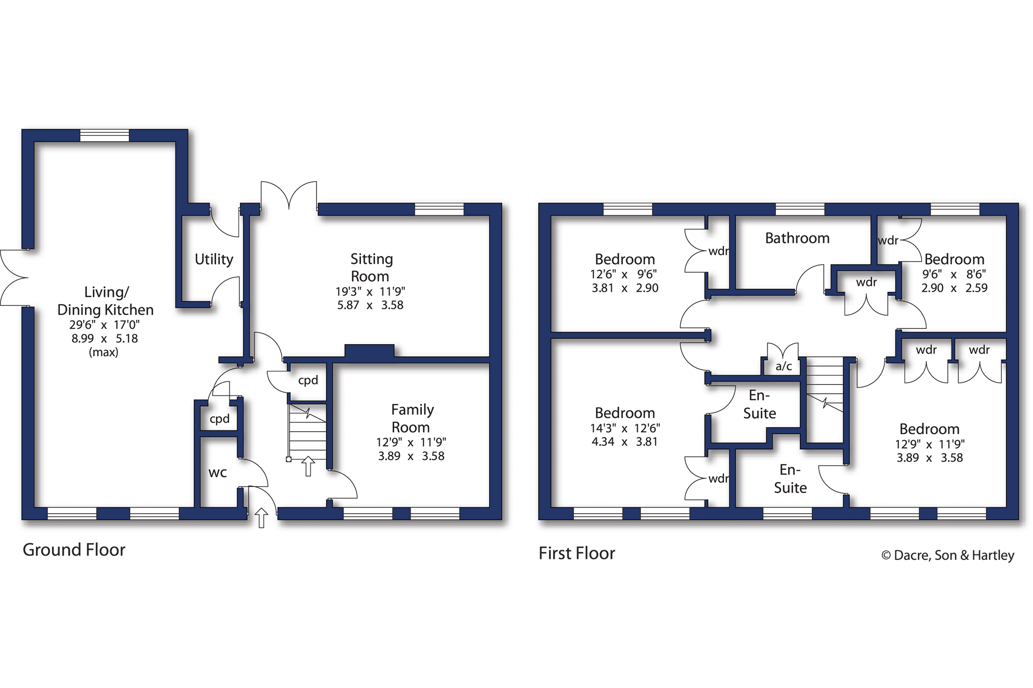 4 Bedrooms Detached house for sale in Clarkes Croft, Dishforth, Thirsk, North Yorkshire YO7