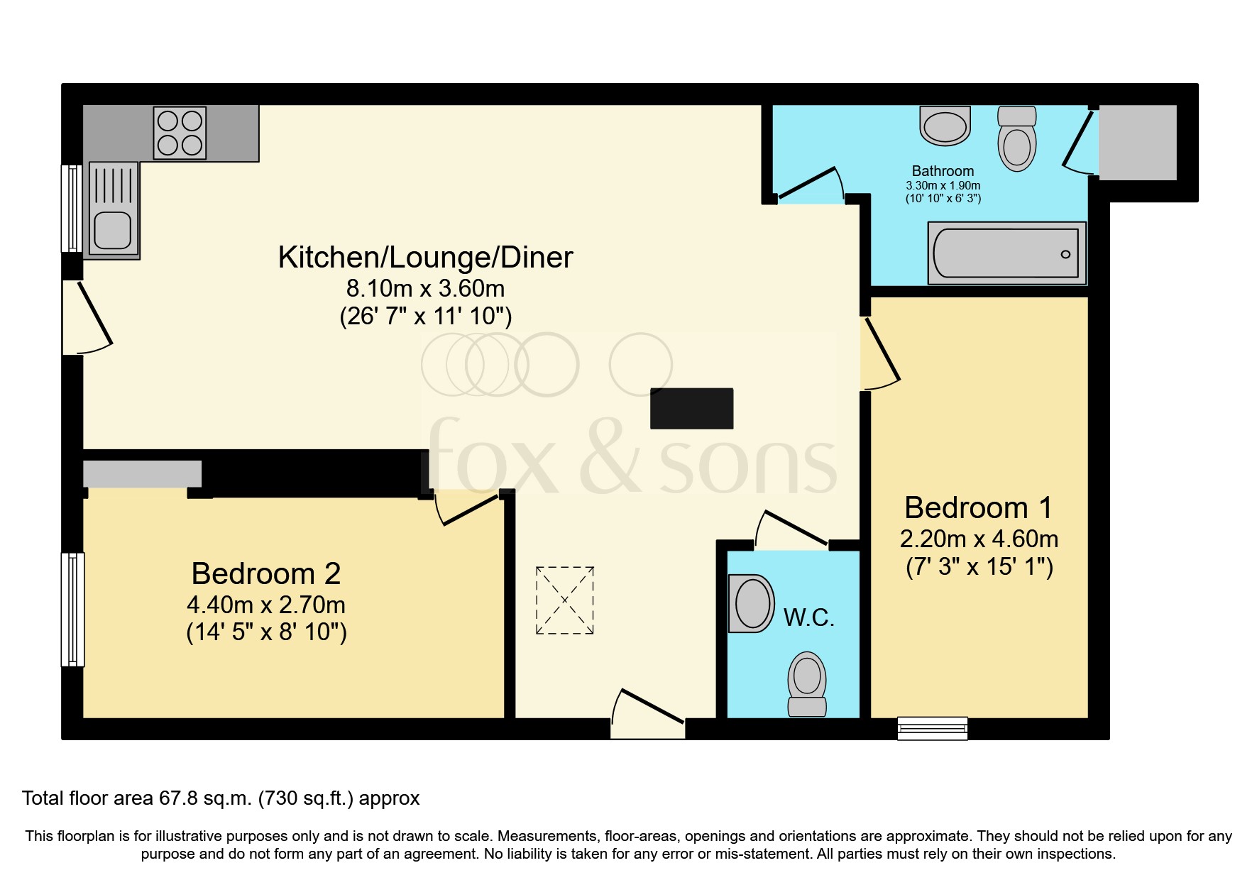 14c, Matlock Road, Brighton floorplan