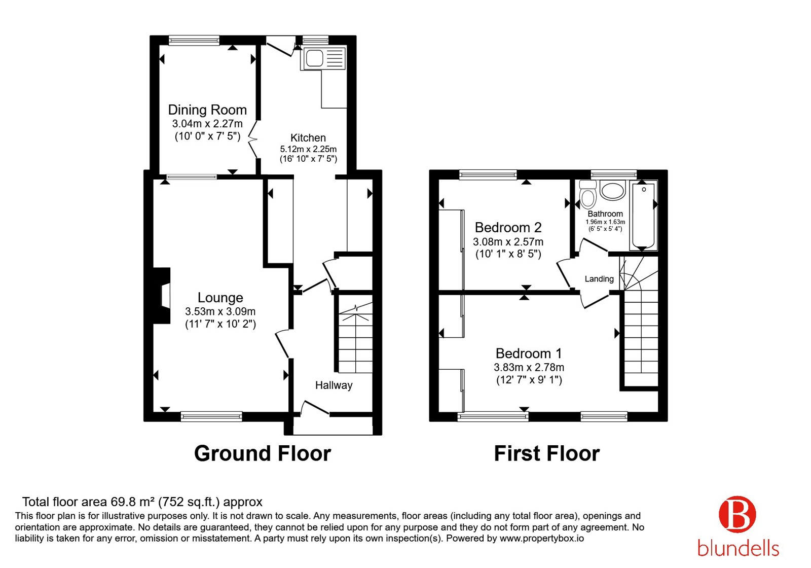 1, Orchard Crescent, South Yorkshire floorplan