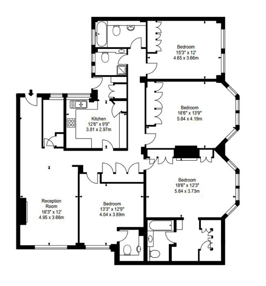 Strathmore Court, 7, Park Road, St Johns Wood floorplan